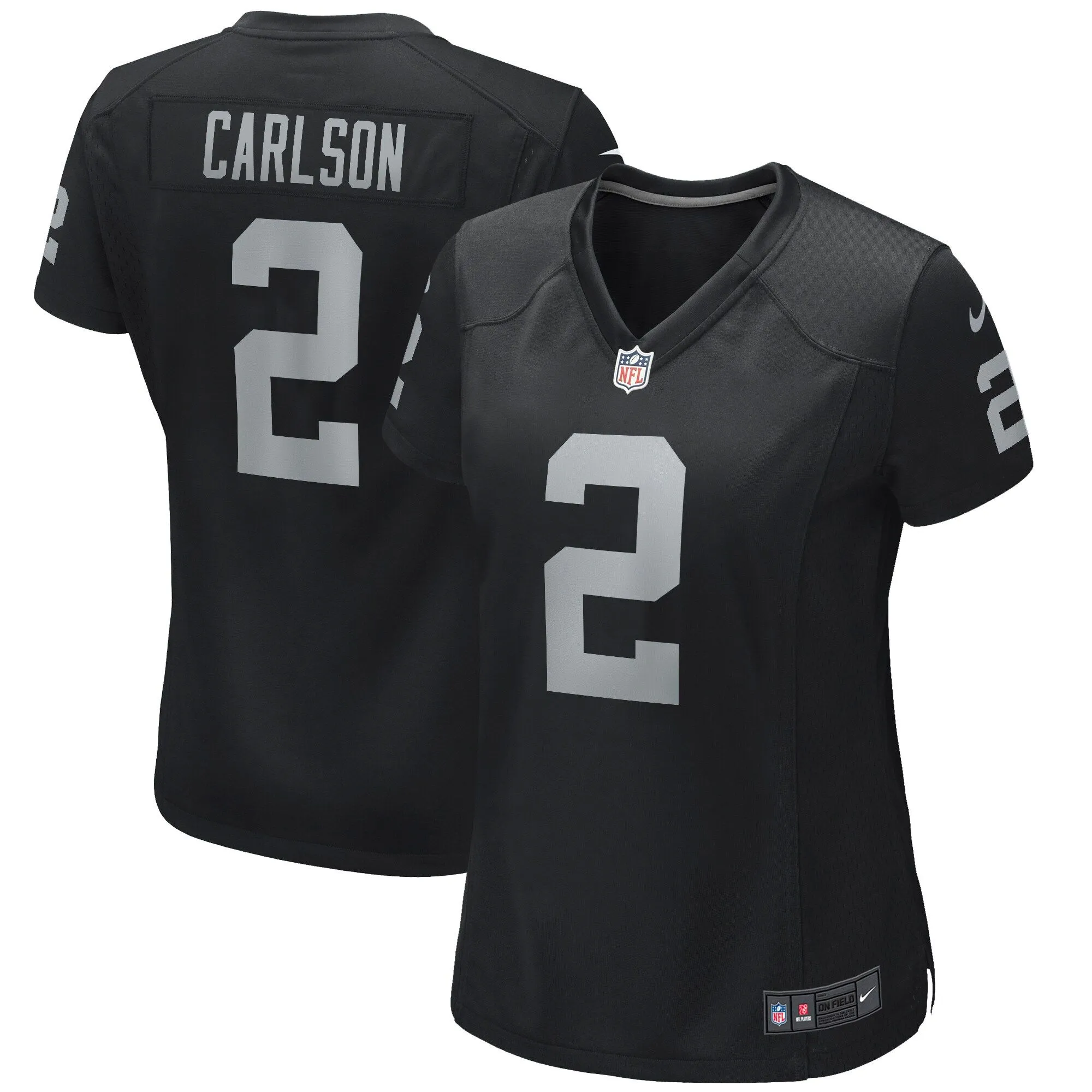 Daniel Carlson Las Vegas Raiders  Women's Player Game Jersey - Black