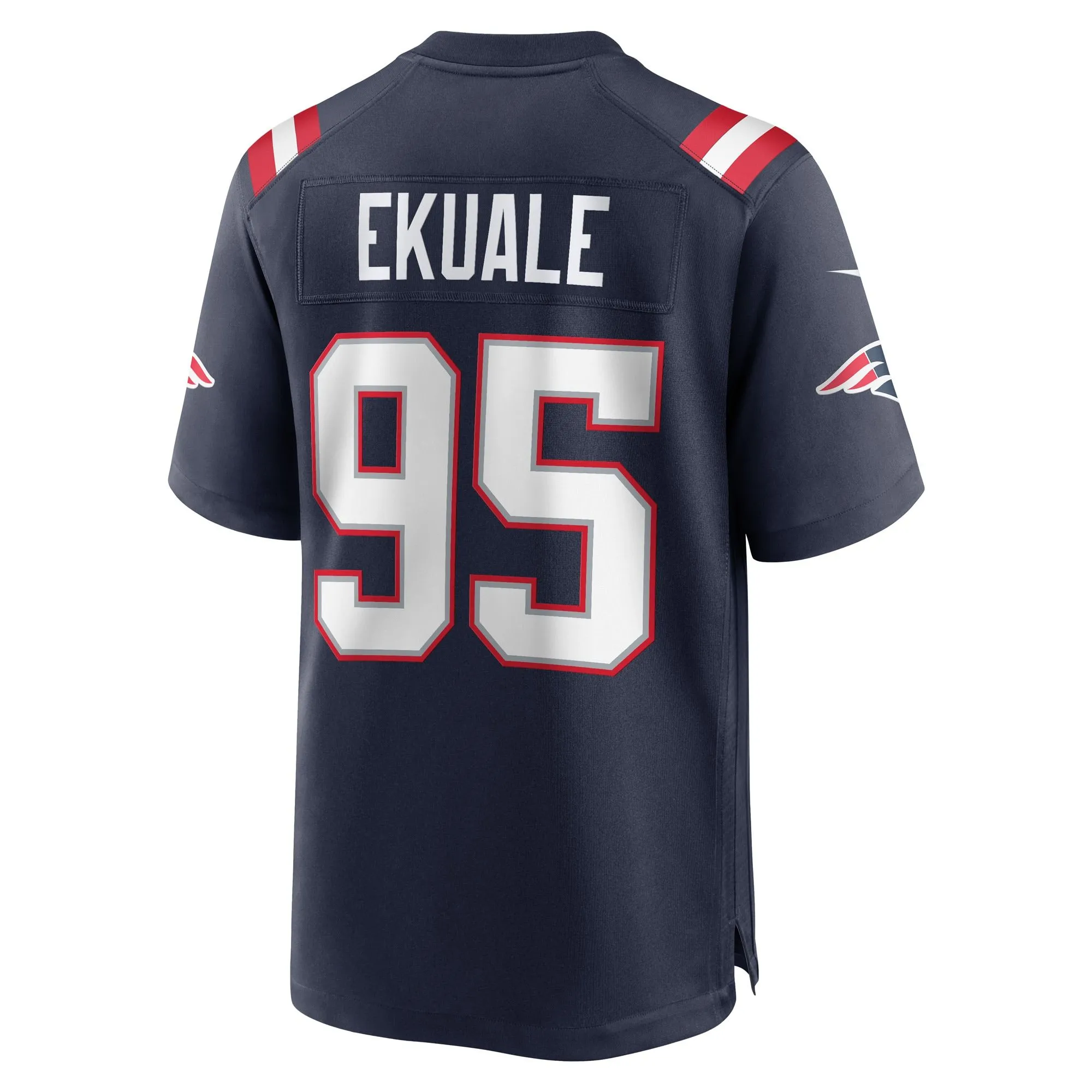 Daniel Ekuale New England Patriots  Game Player Jersey - Navy