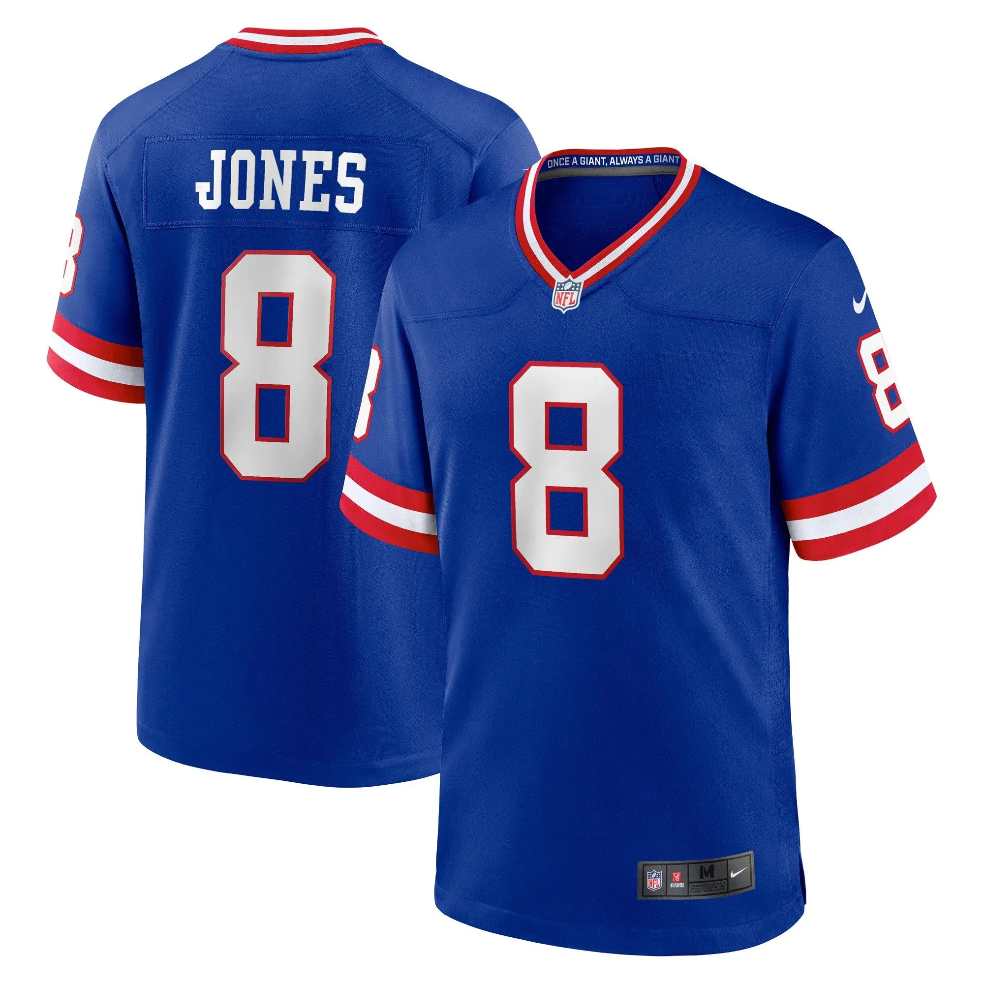 Daniel Jones New York Giants  Classic Player Game Jersey - Royal