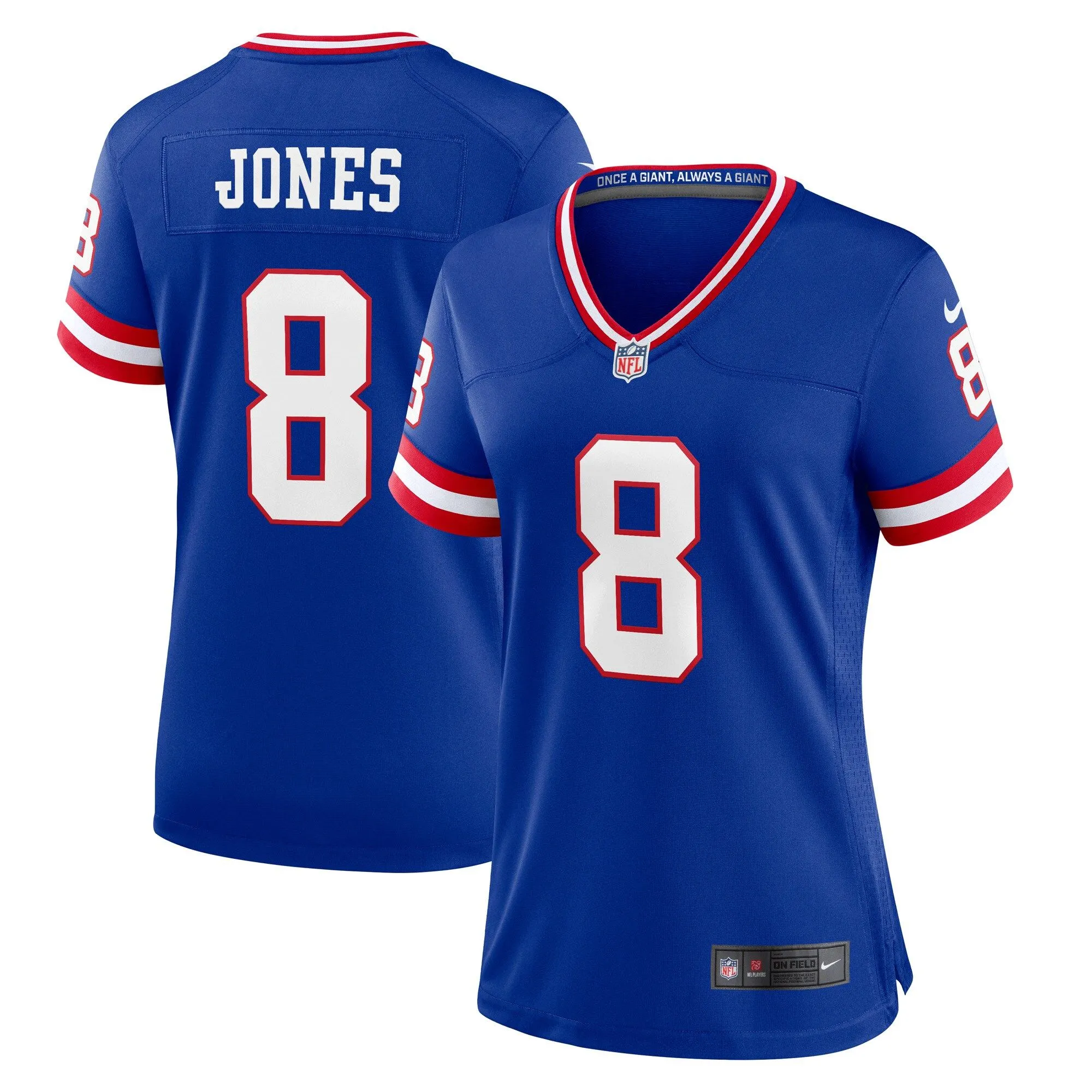 Daniel Jones New York Giants  Women's Player Jersey - Royal