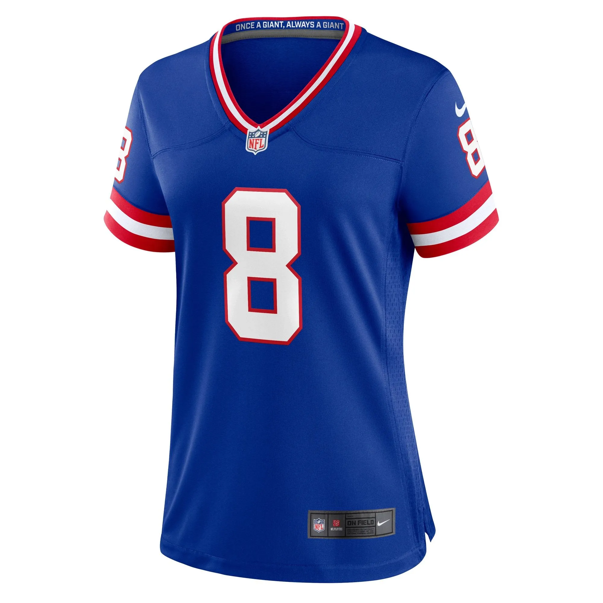 Daniel Jones New York Giants  Women's Player Jersey - Royal