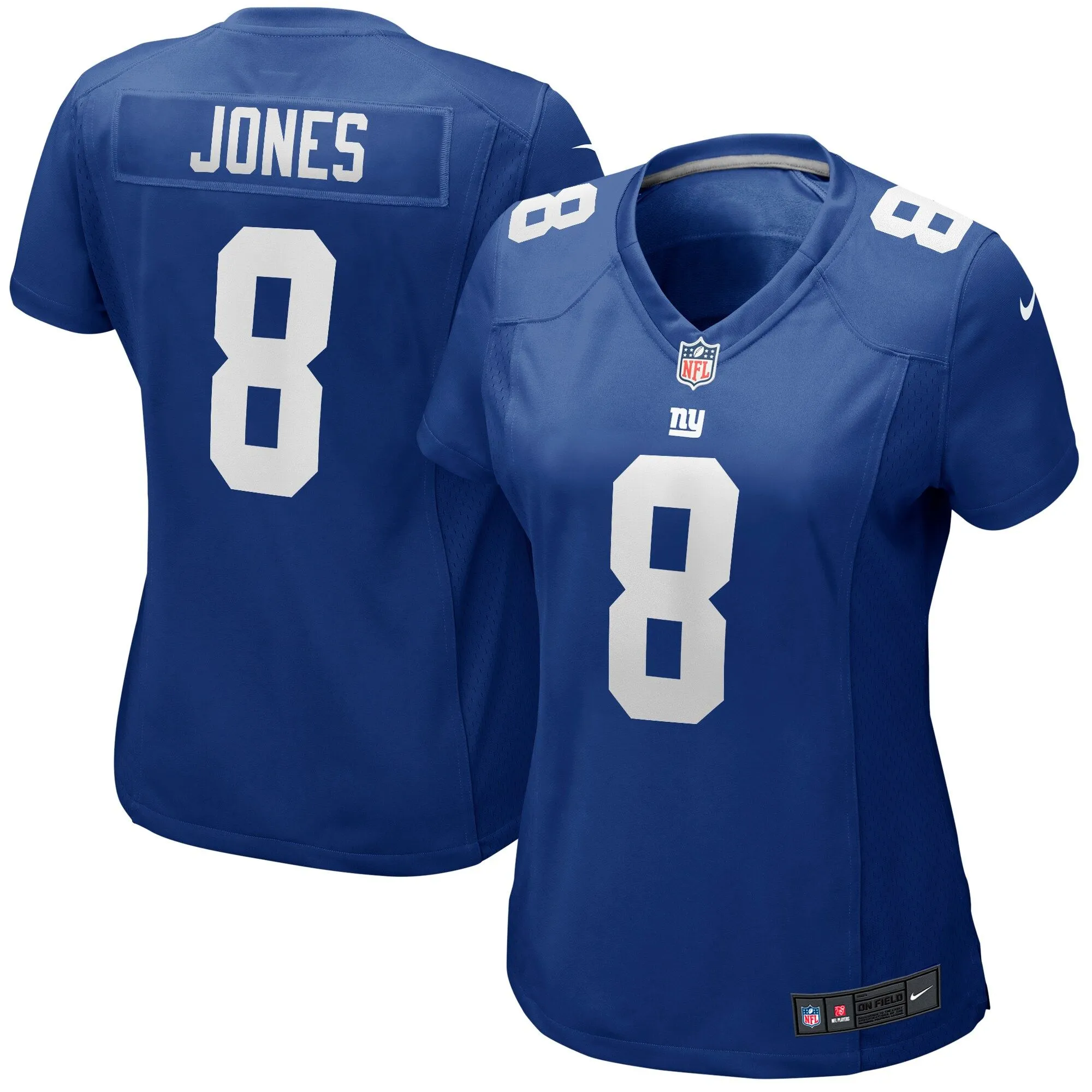 Daniel Jones New York Giants  Women's Player Jersey - Royal