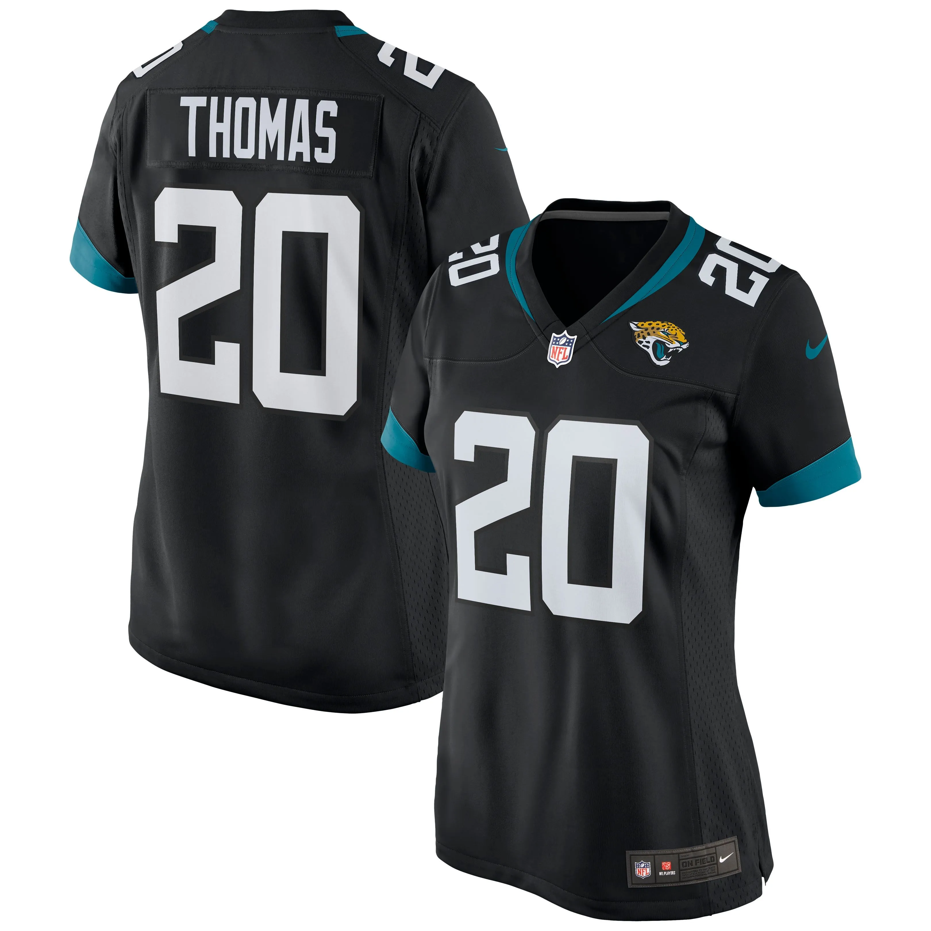 Daniel Thomas Jacksonville Jaguars  Women's Game Jersey - Black