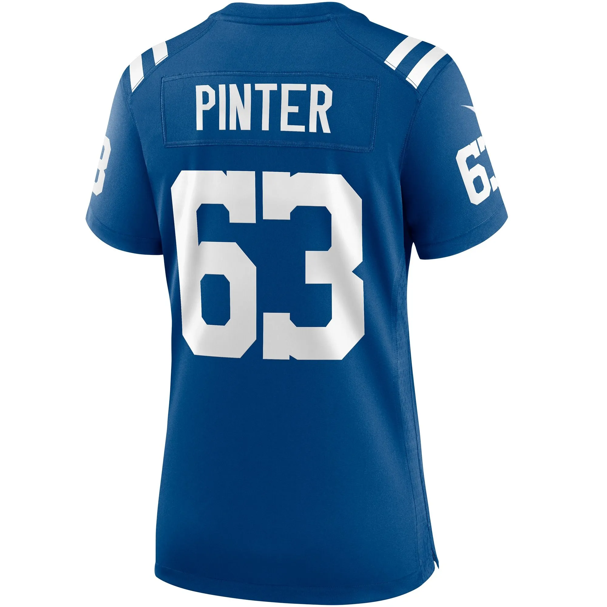 Danny Pinter Indianapolis Colts  Women's Game Jersey - Royal