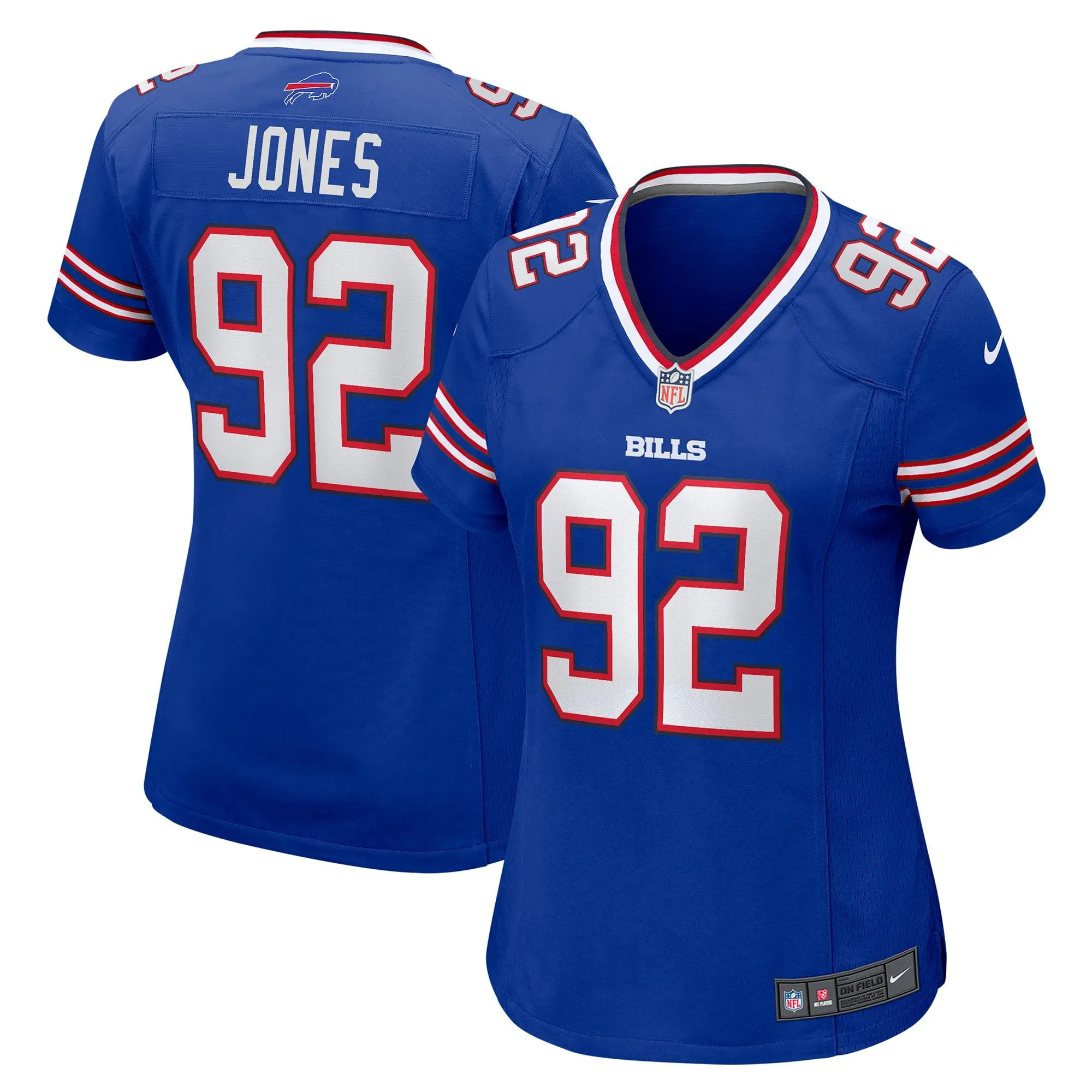 DaQuan Jones Buffalo Bills  Women's Game Player Jersey - Royal