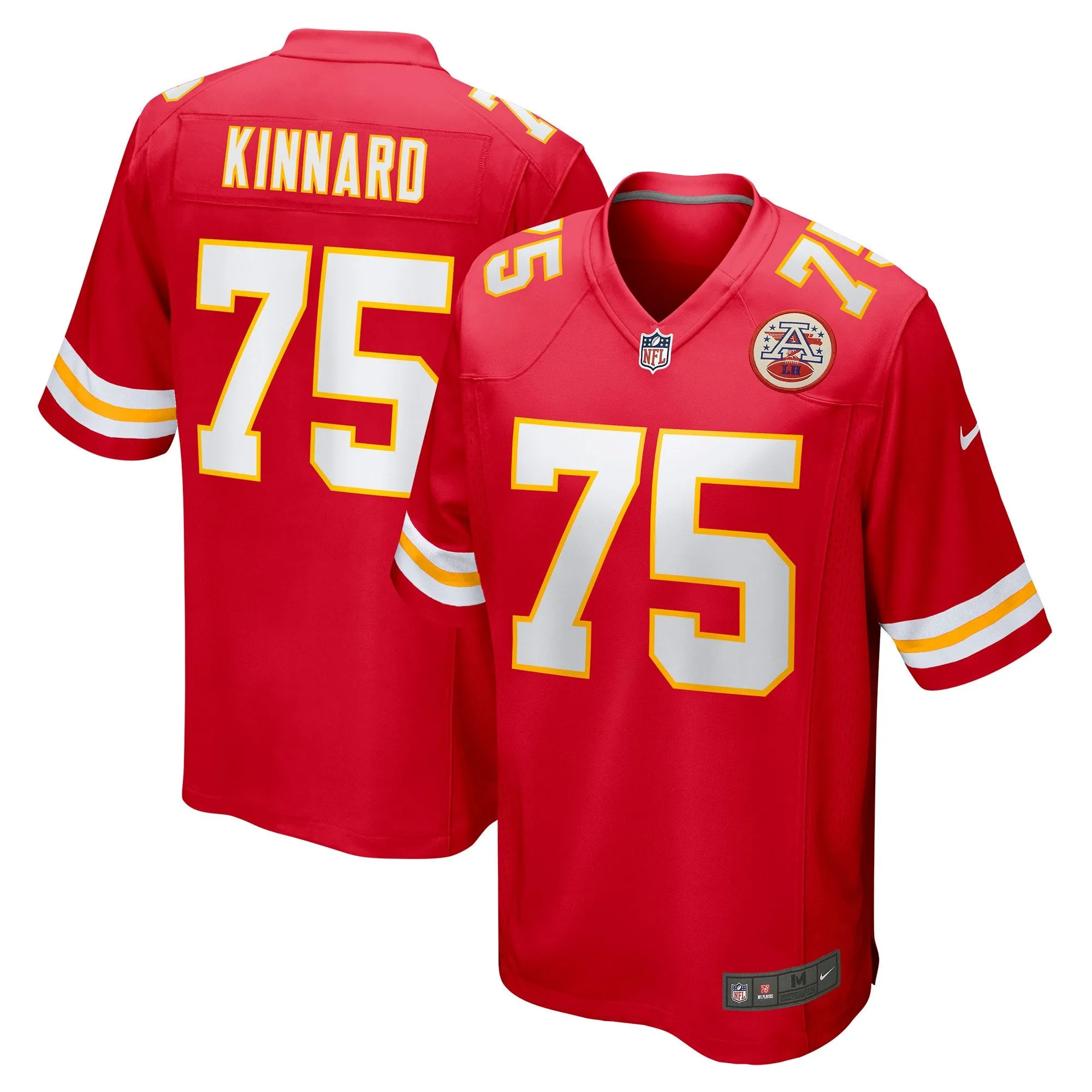 Darian Kinnard Kansas City Chiefs  Game Player Jersey - Red