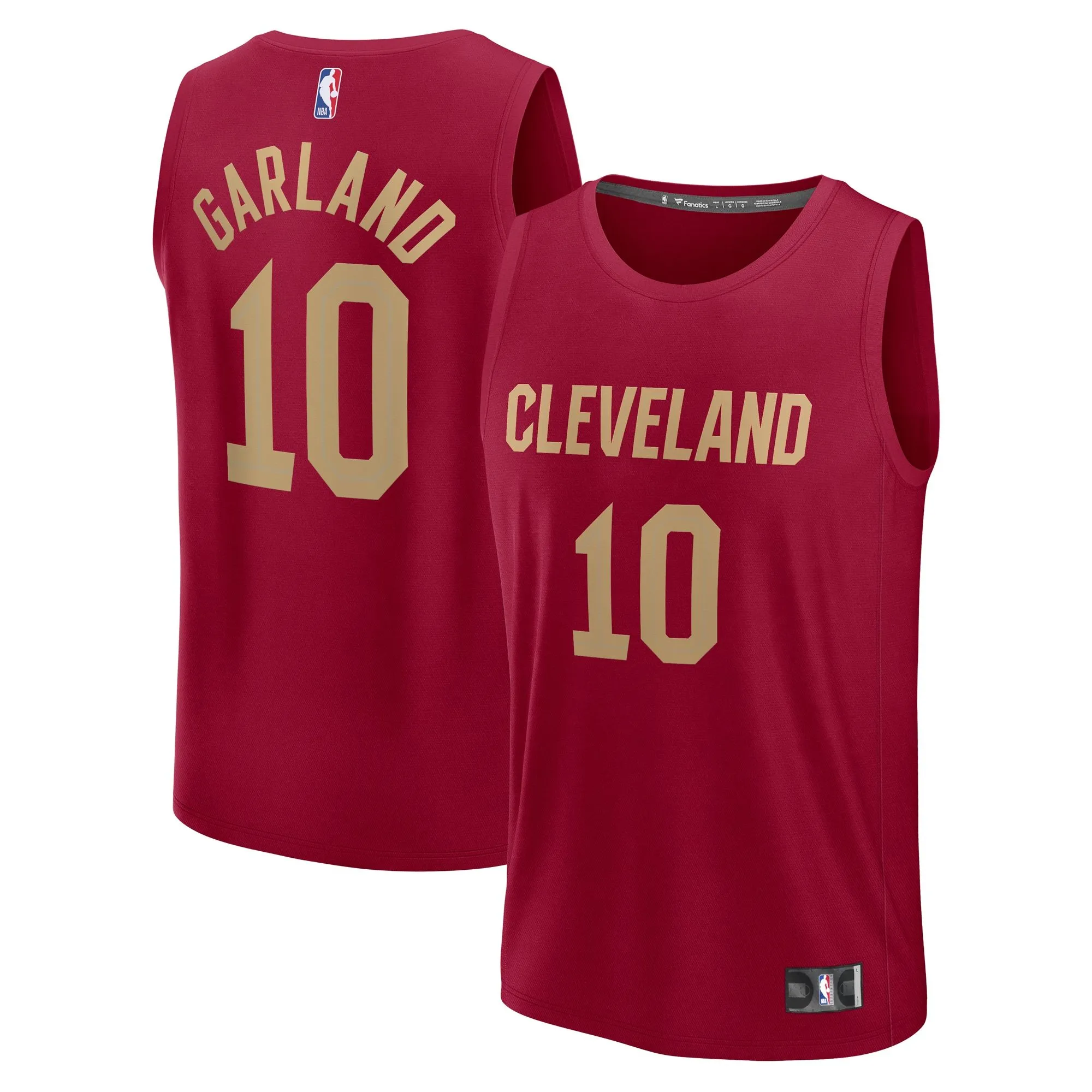 Darius Garland Cleveland Cavaliers Fanatics Branded Fast Break Player Jersey - Icon Edition - Wine