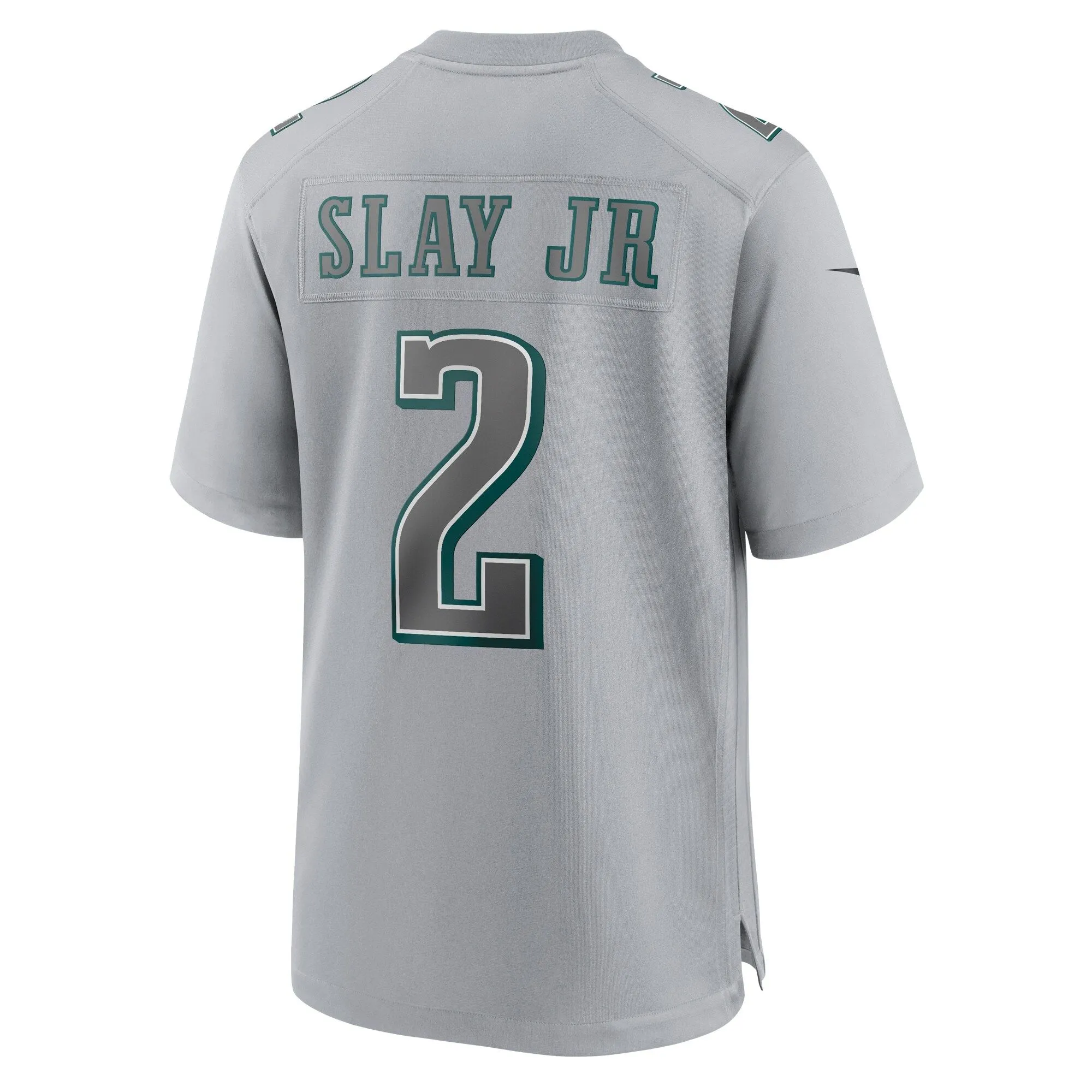 Darius Slay Jr. Philadelphia Eagles  Super Bowl LVII Patch Atmosphere Fashion Game Jersey - Gray