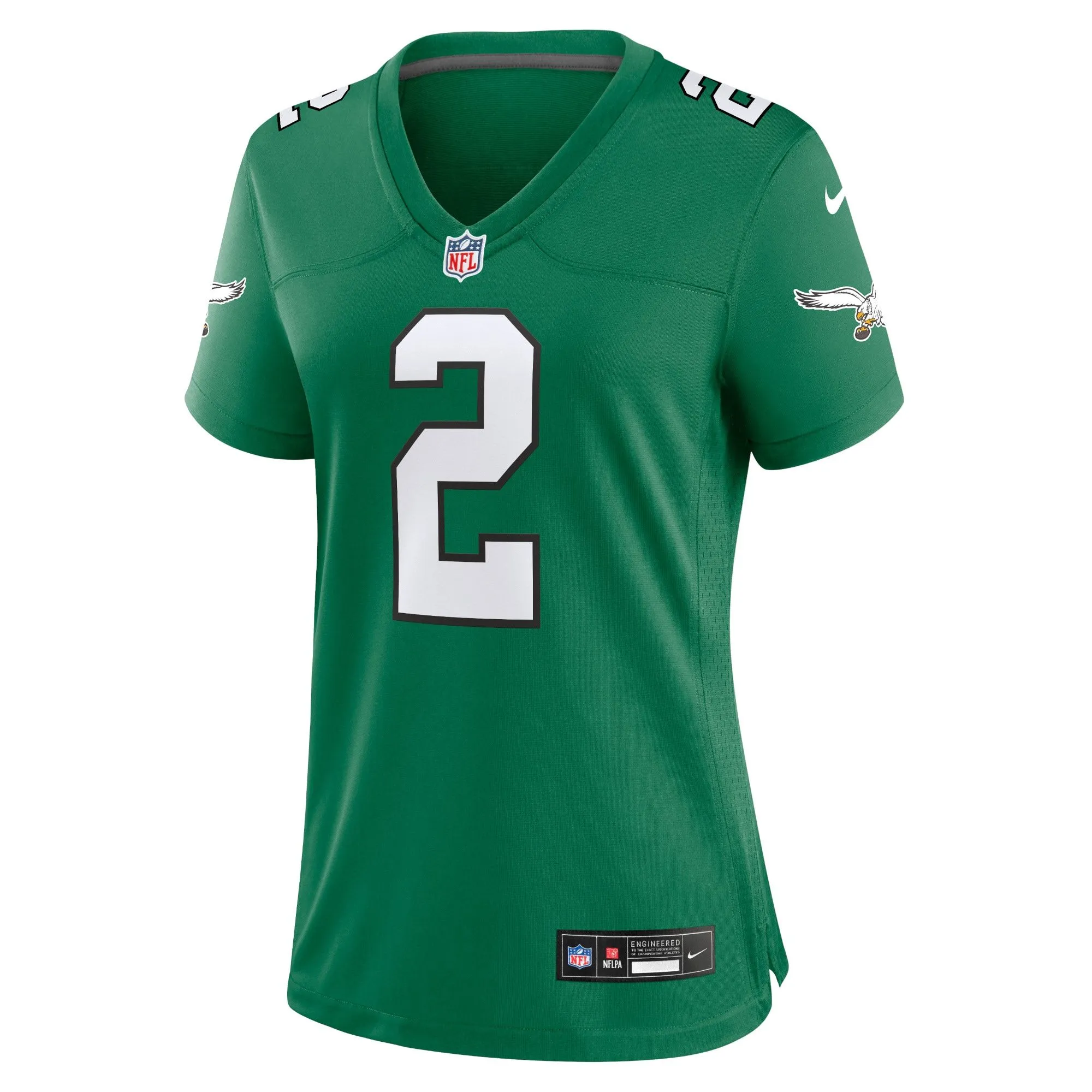 Darius Slay Philadelphia Eagles  Women's Player Jersey - Kelly Green