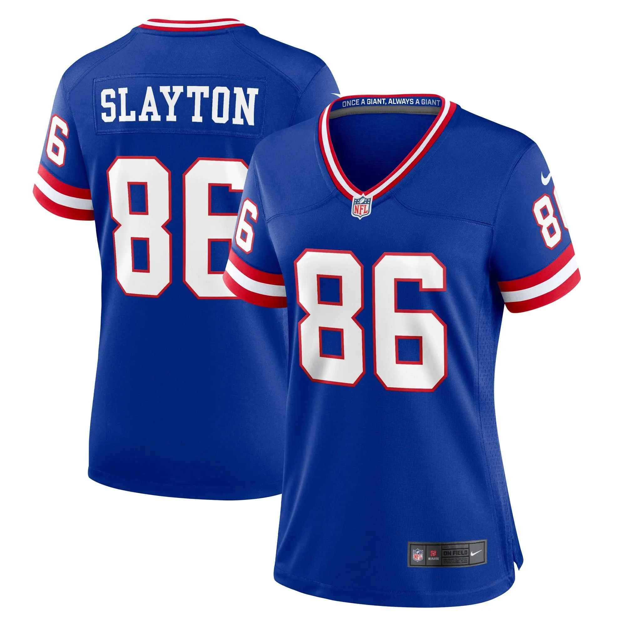 Darius Slayton New York Giants  Women's Classic Player Game Jersey - Royal