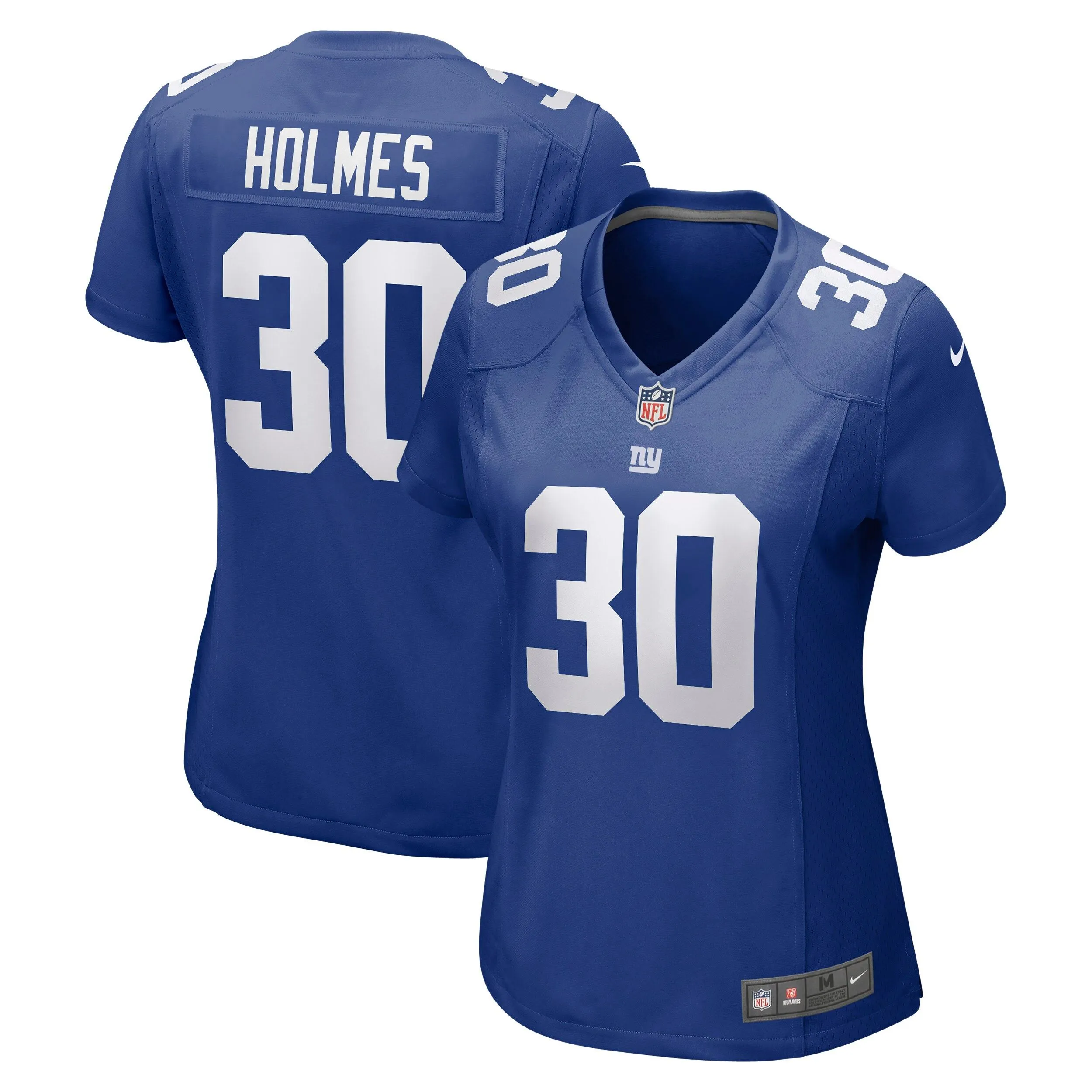 Darnay Holmes New York Giants  Women's Game Jersey - Royal