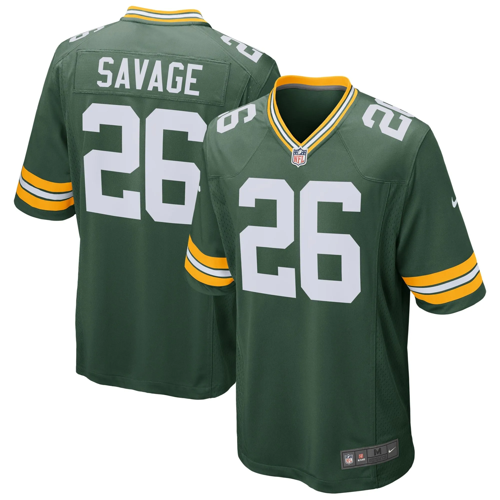 Darnell Savage Green Bay Packers  Game Jersey - Green