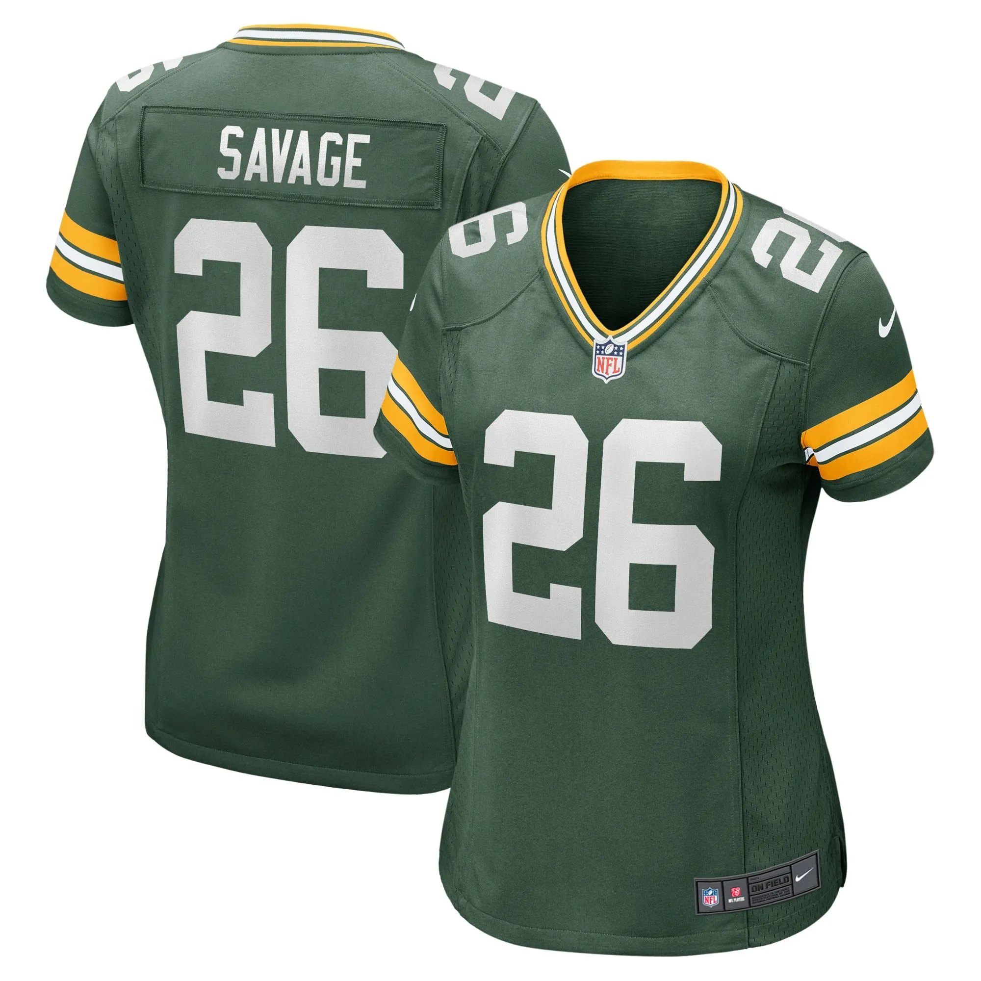 Darnell Savage Green Bay Packers  Women's Game Jersey - Green