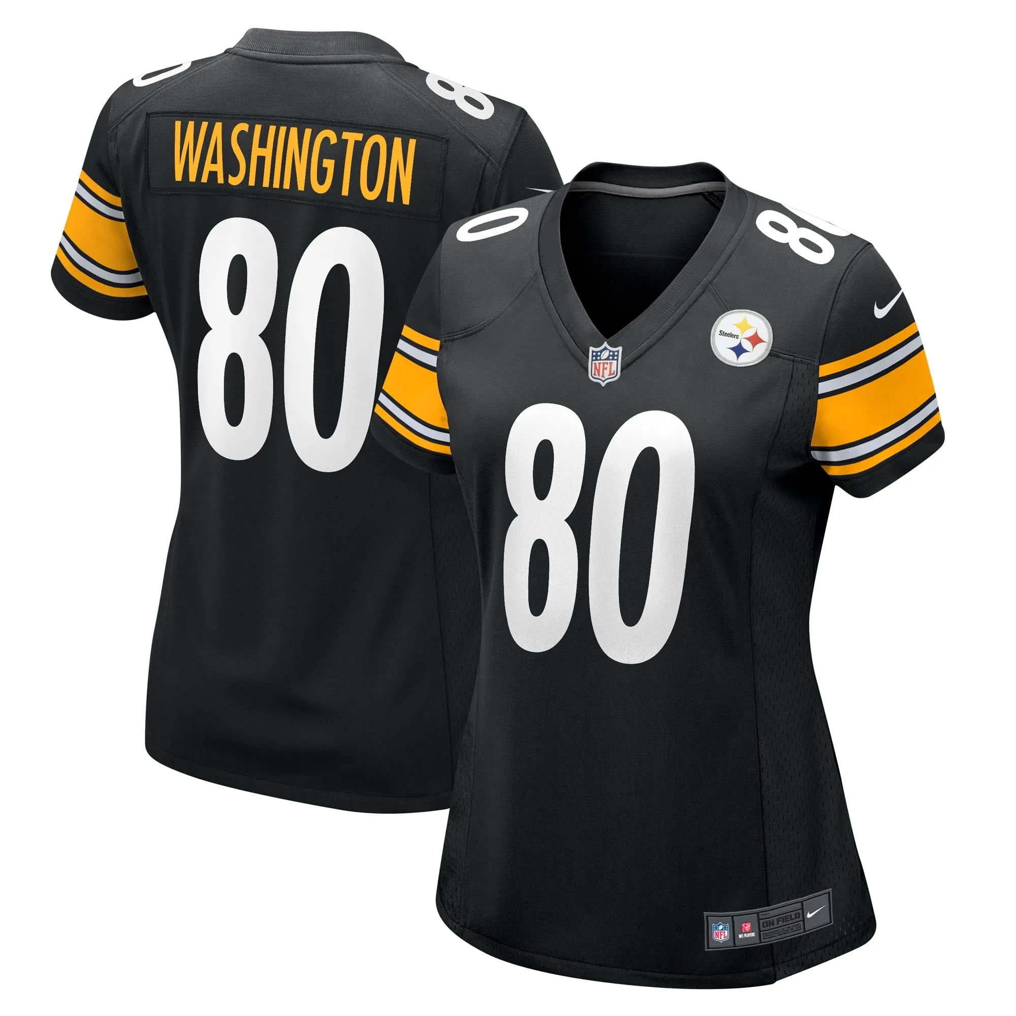 Darnell Washington Pittsburgh Steelers  Women's  Game Jersey -  Black