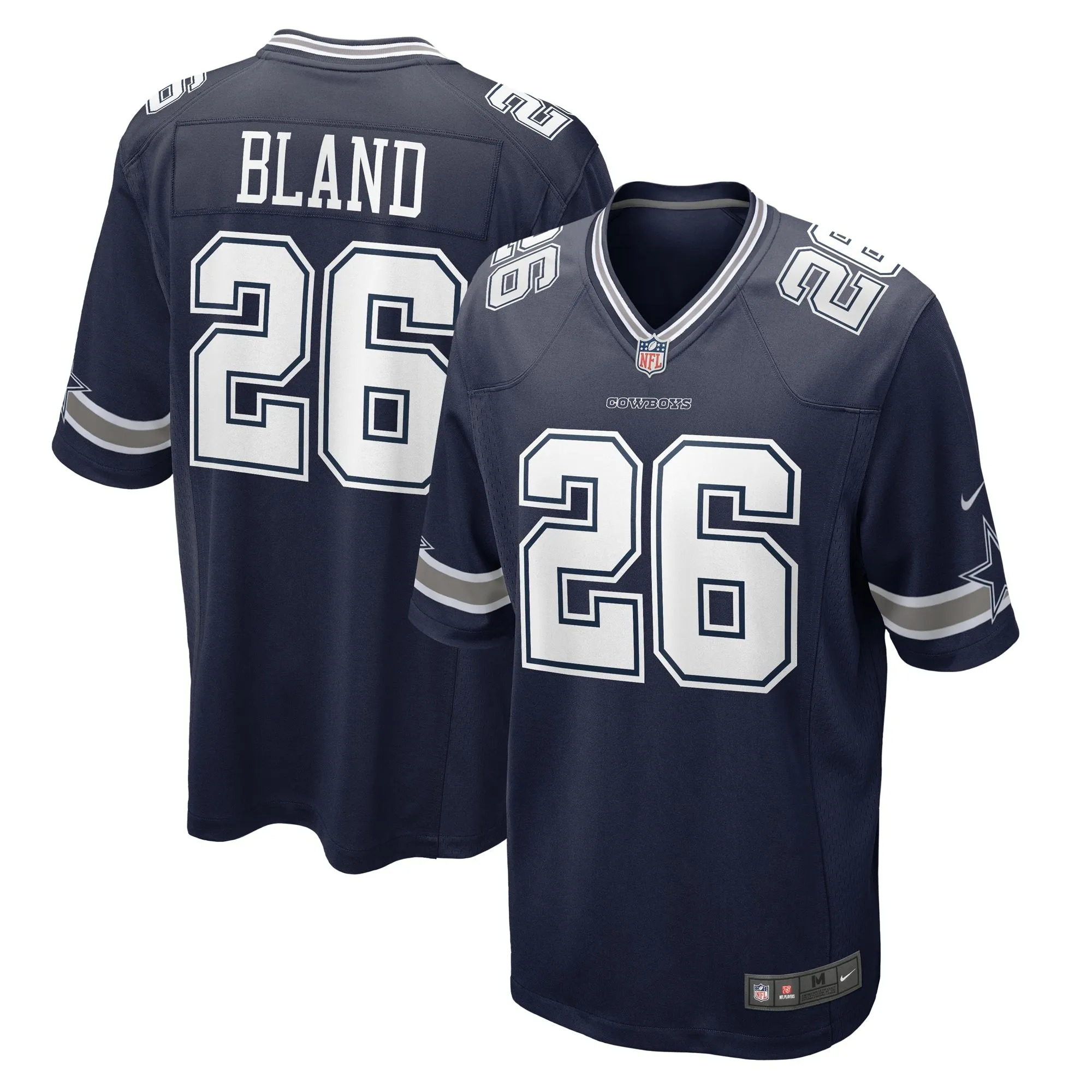 DaRon Bland Dallas Cowboys  Player Game Jersey - Navy