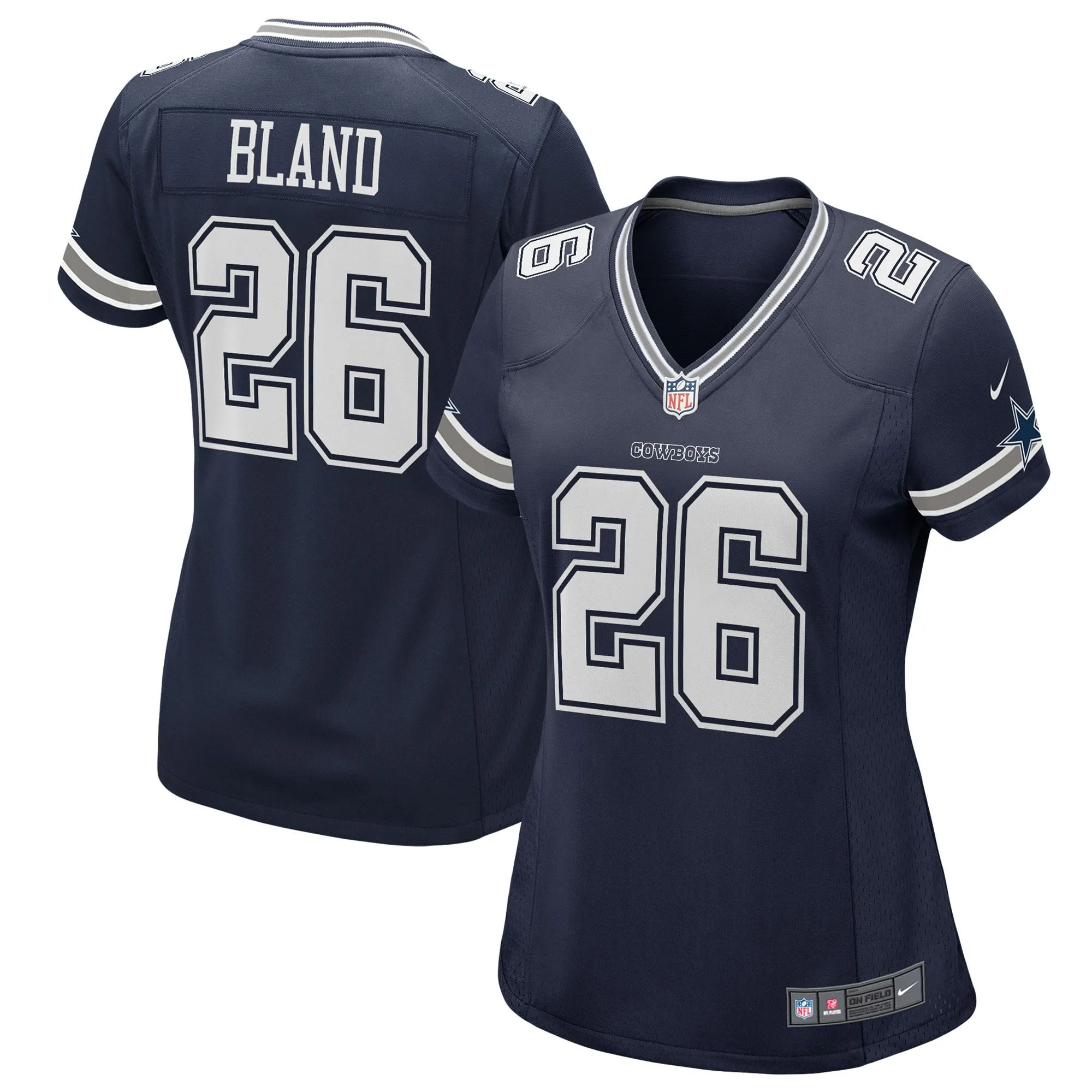 DaRon Bland Dallas Cowboys  Women's Game Jersey - Navy