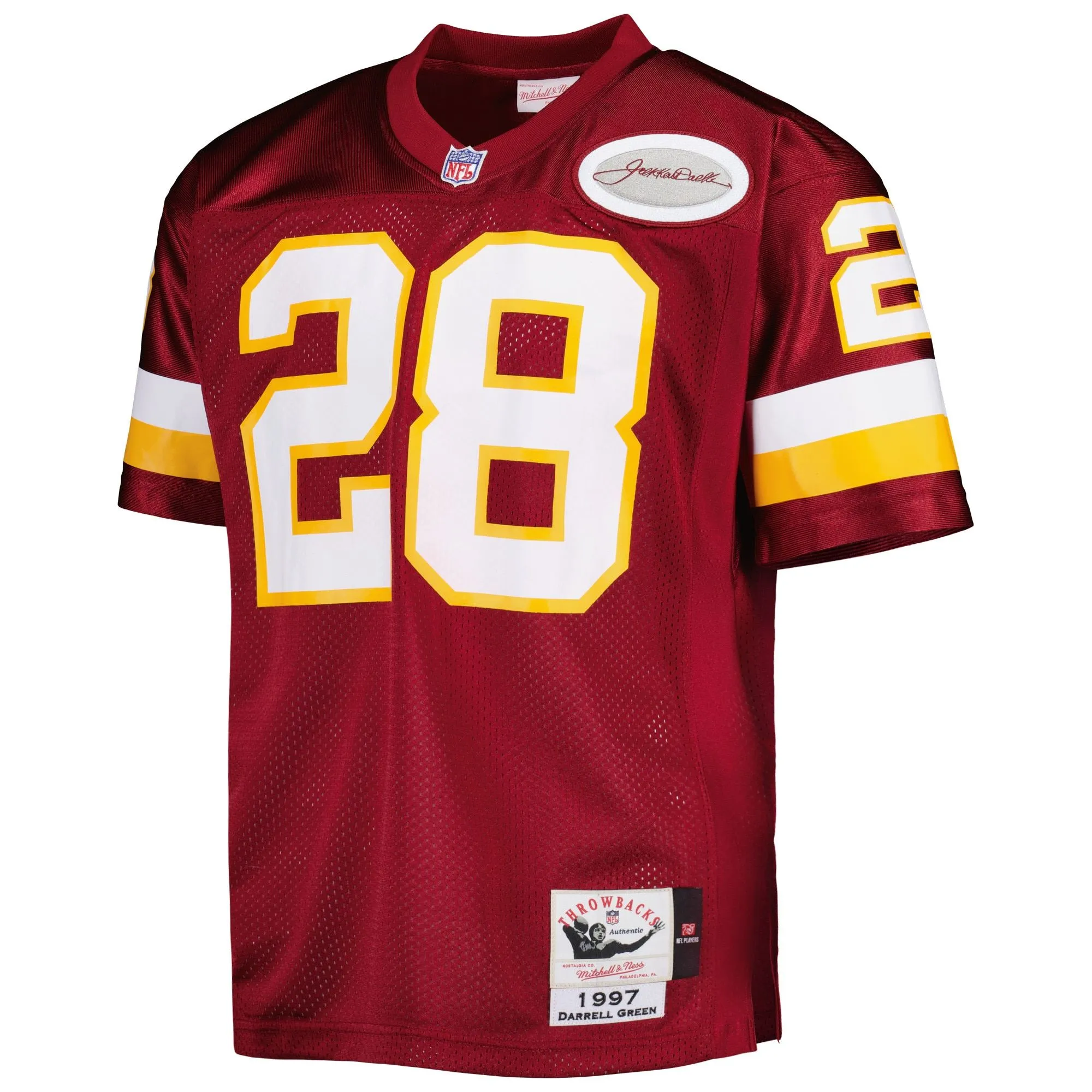 Darrell Green Washington Football Team 1997 Mitchell & Ness  Throwback Retired Player Jersey - Burgundy