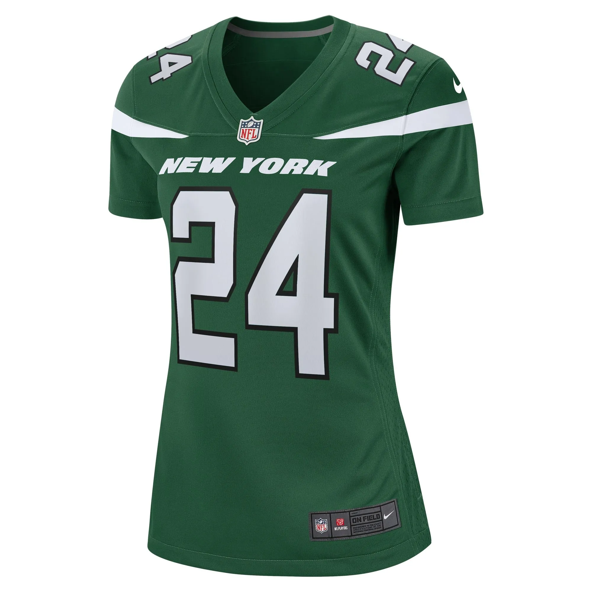 Darrelle Revis New York Jets  Women's Retired Player Game Jersey - Gotham Green