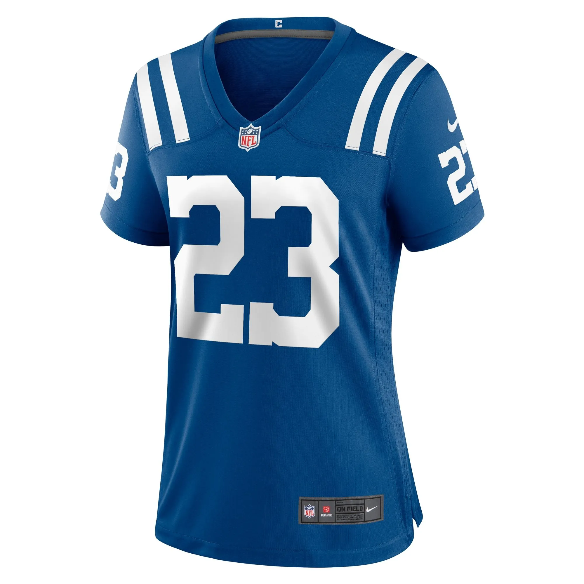 Darren Hall Indianapolis Colts  Women's Team Game Jersey -  Royal