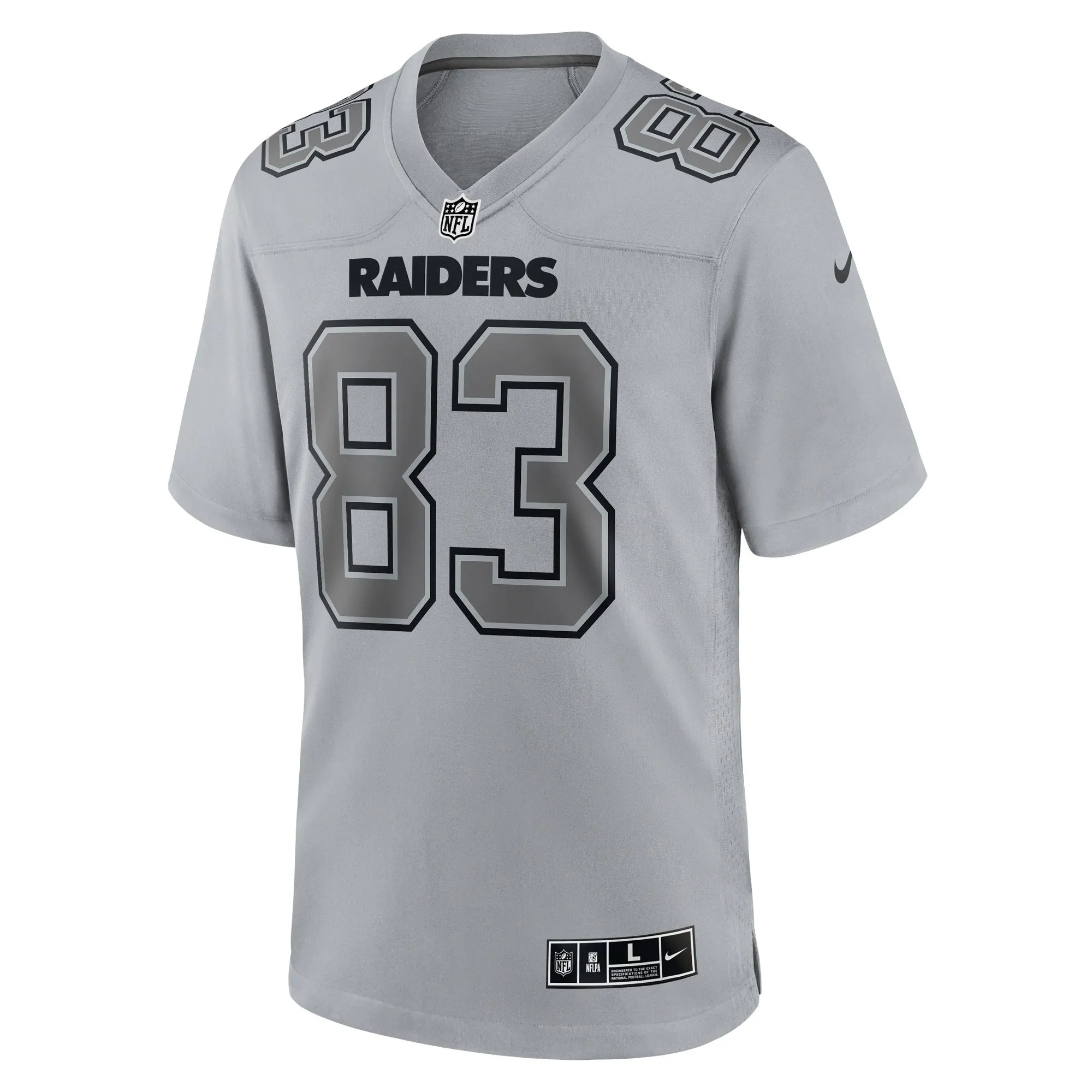 Darren Waller Las Vegas Raiders  Atmosphere Fashion Game Jersey - Gray