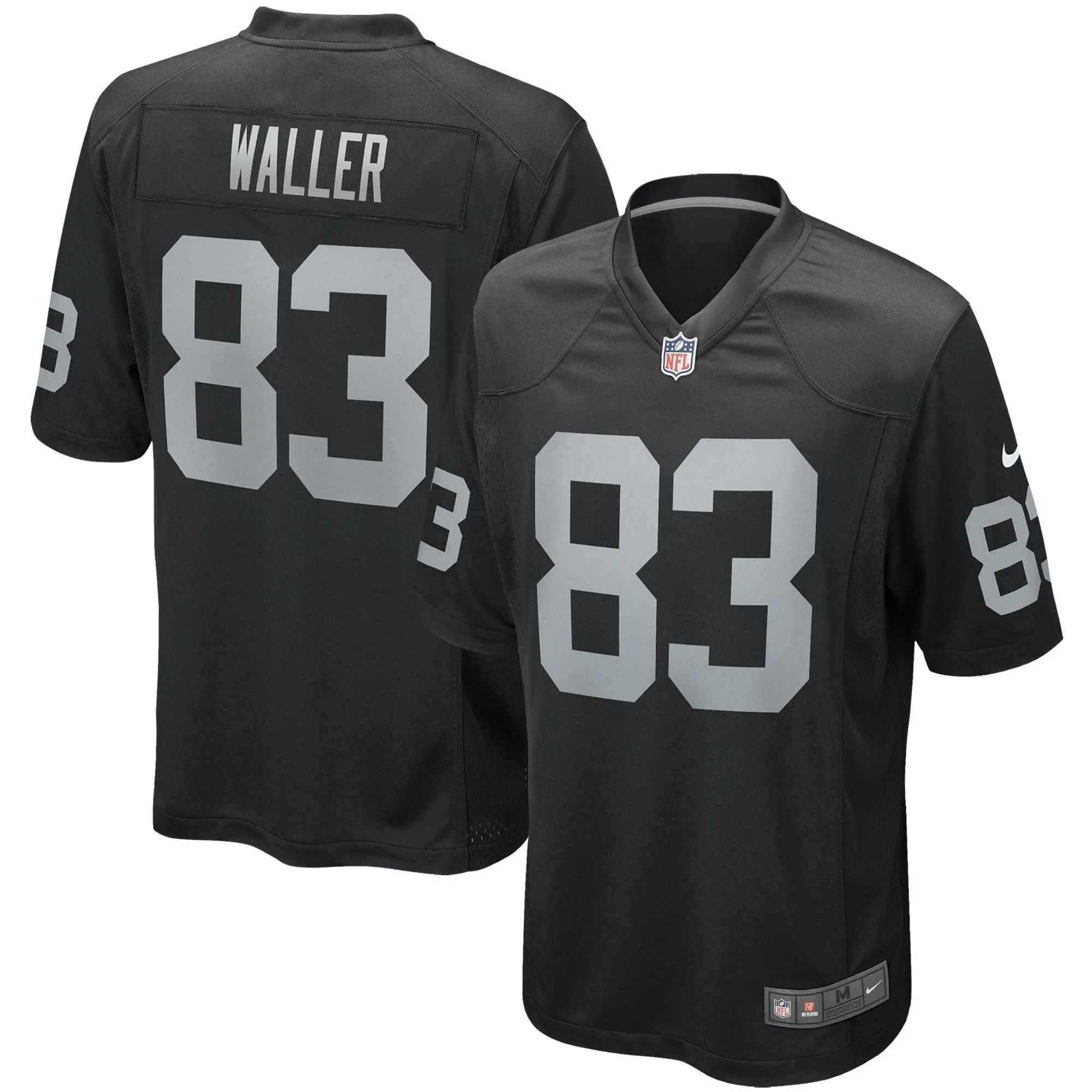 Darren Waller Las Vegas Raiders  Game Player Jersey - Black