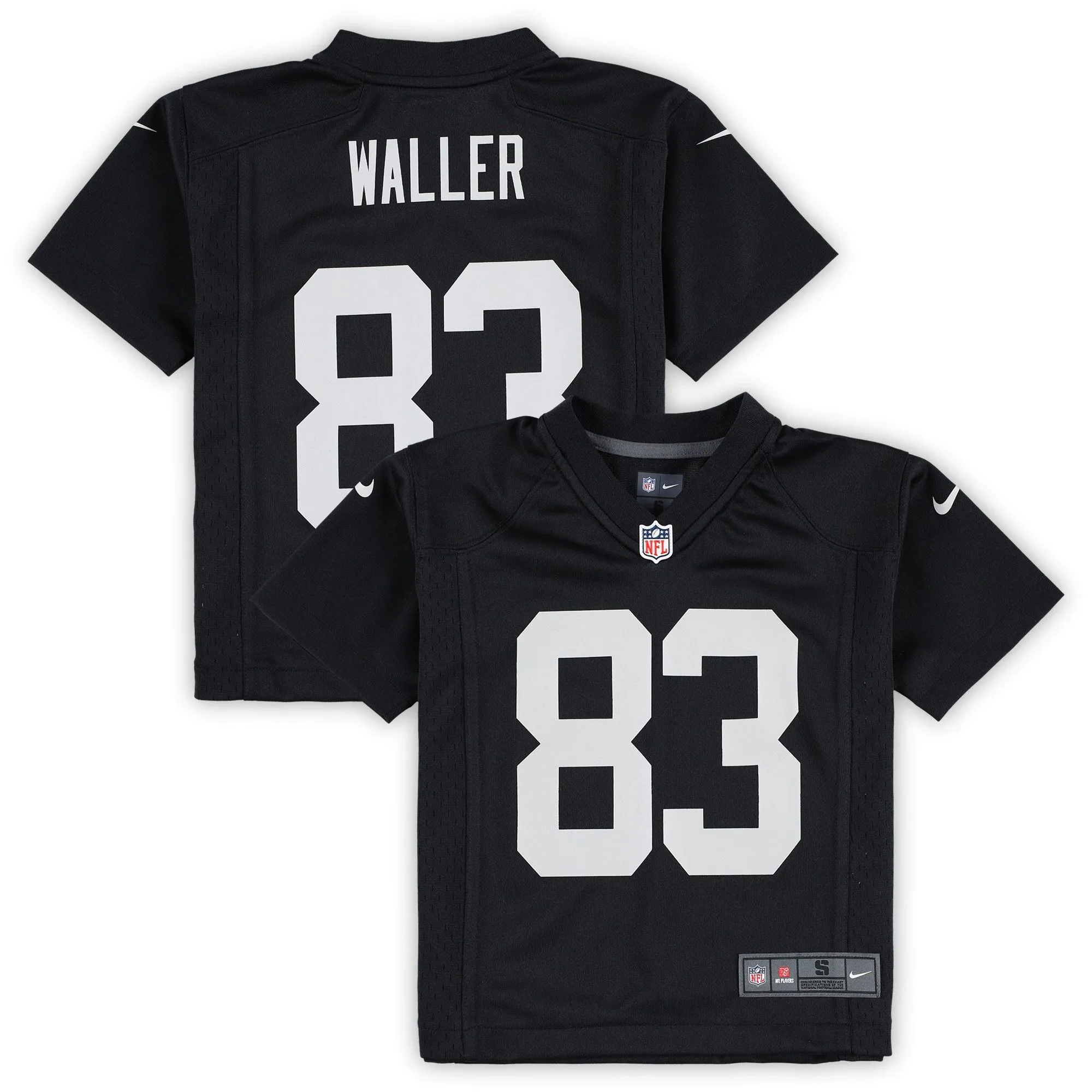 Darren Waller Las Vegas Raiders  Preschool Game Jersey - Black