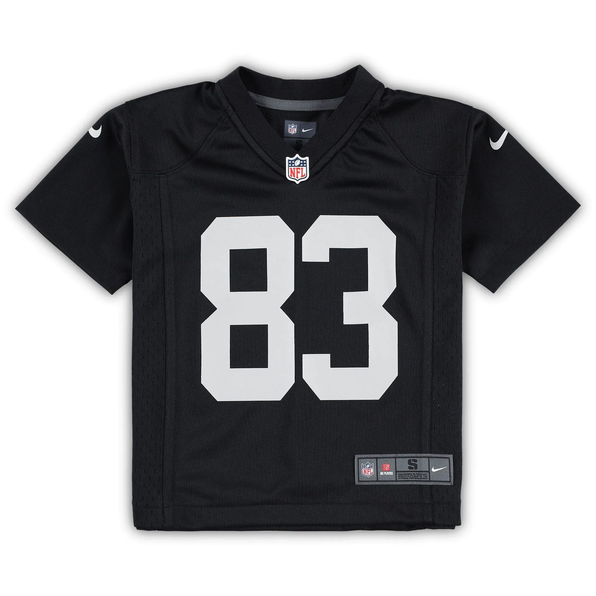 Darren Waller Las Vegas Raiders  Preschool Game Jersey - Black