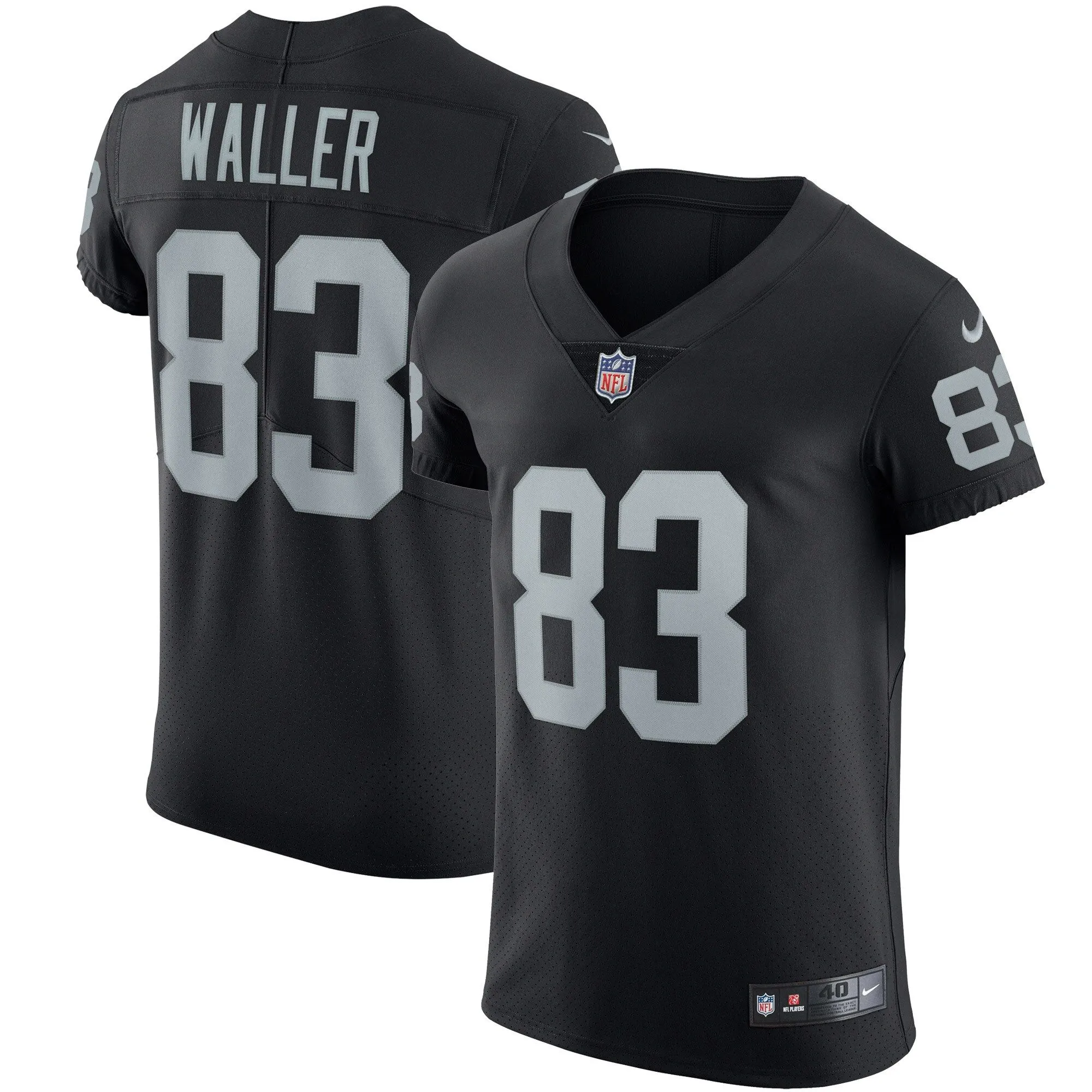 Darren Waller Las Vegas Raiders  Vapor Elite Jersey - Black