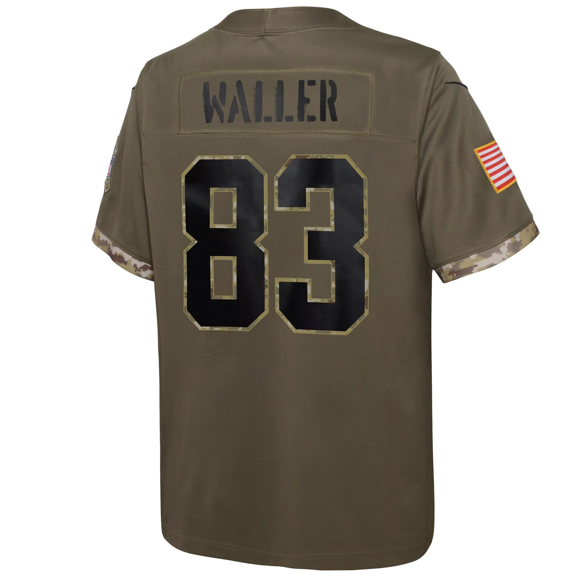 Darren Waller Las Vegas Raiders  Youth 2022 Salute To Service Player Limited Jersey - Olive