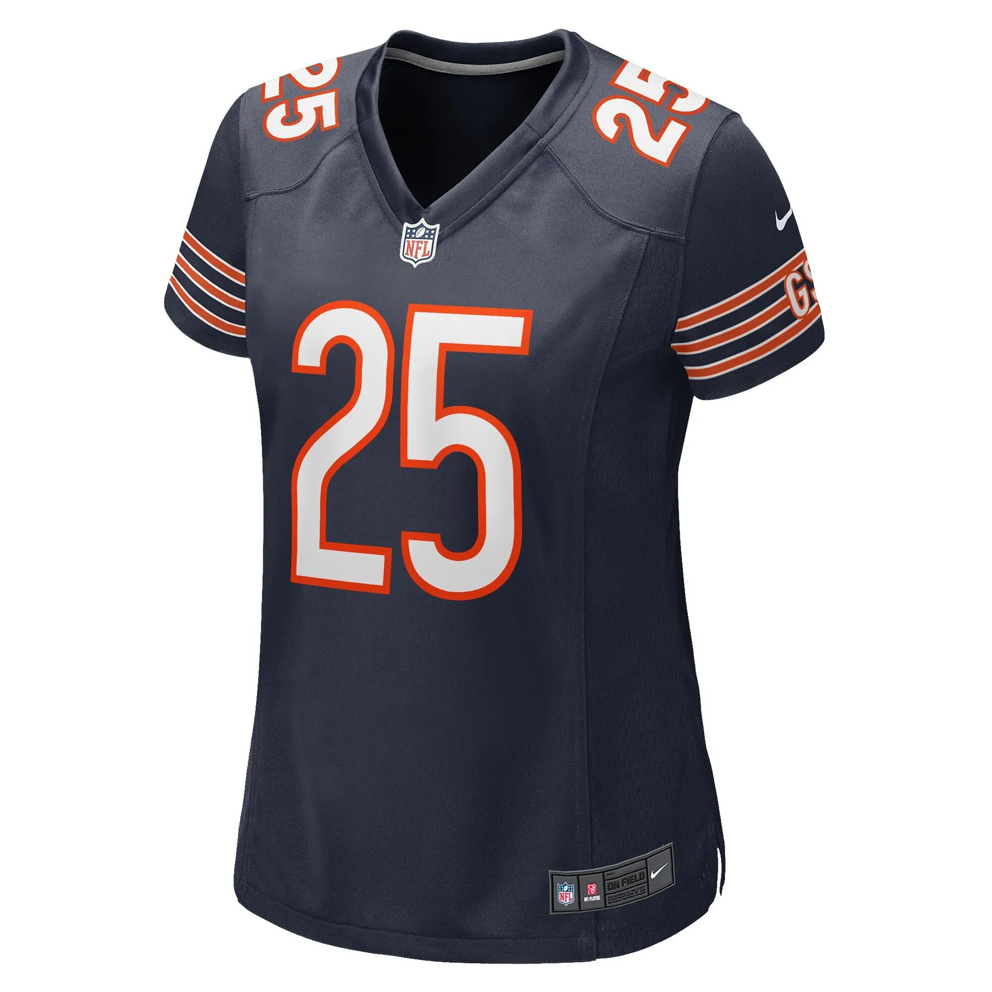 Darrynton Evans Chicago Bears  Women's  Game Jersey -  Navy