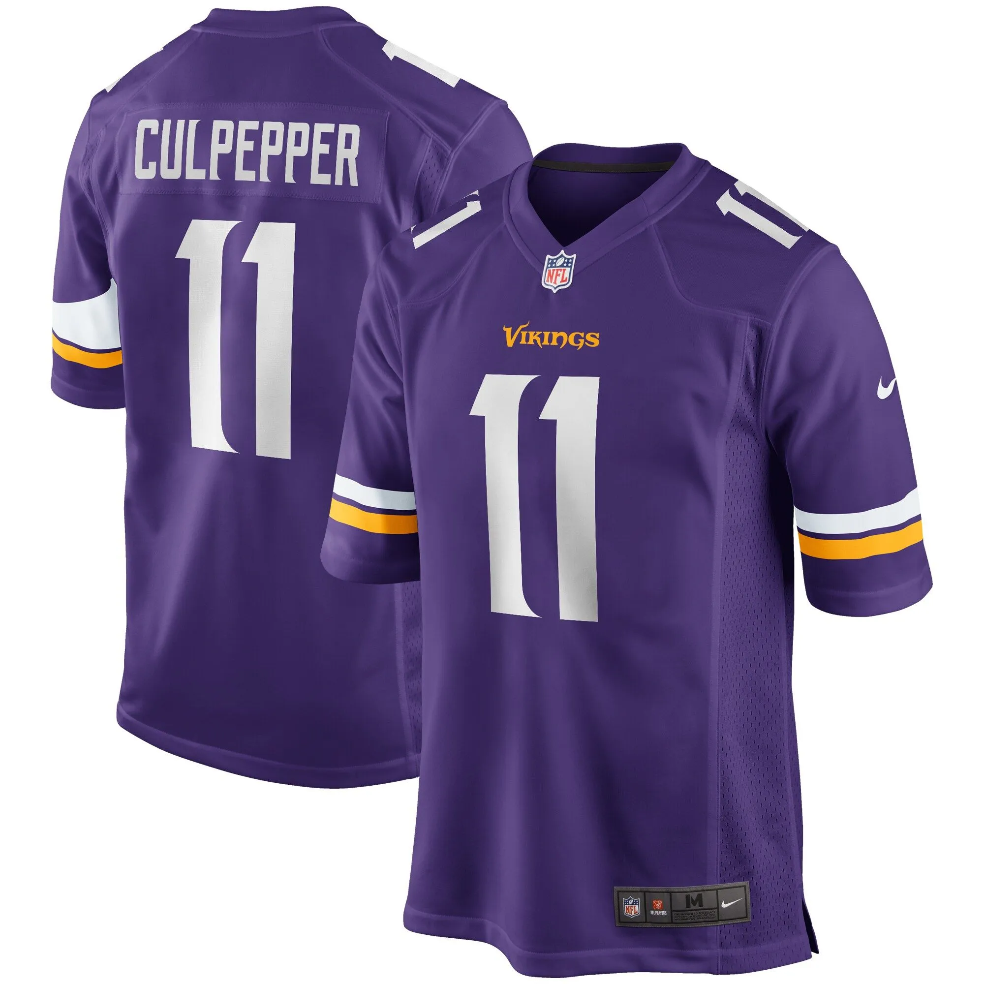 Daunte Culpepper Minnesota Vikings  Game Retired Player Jersey - Purple