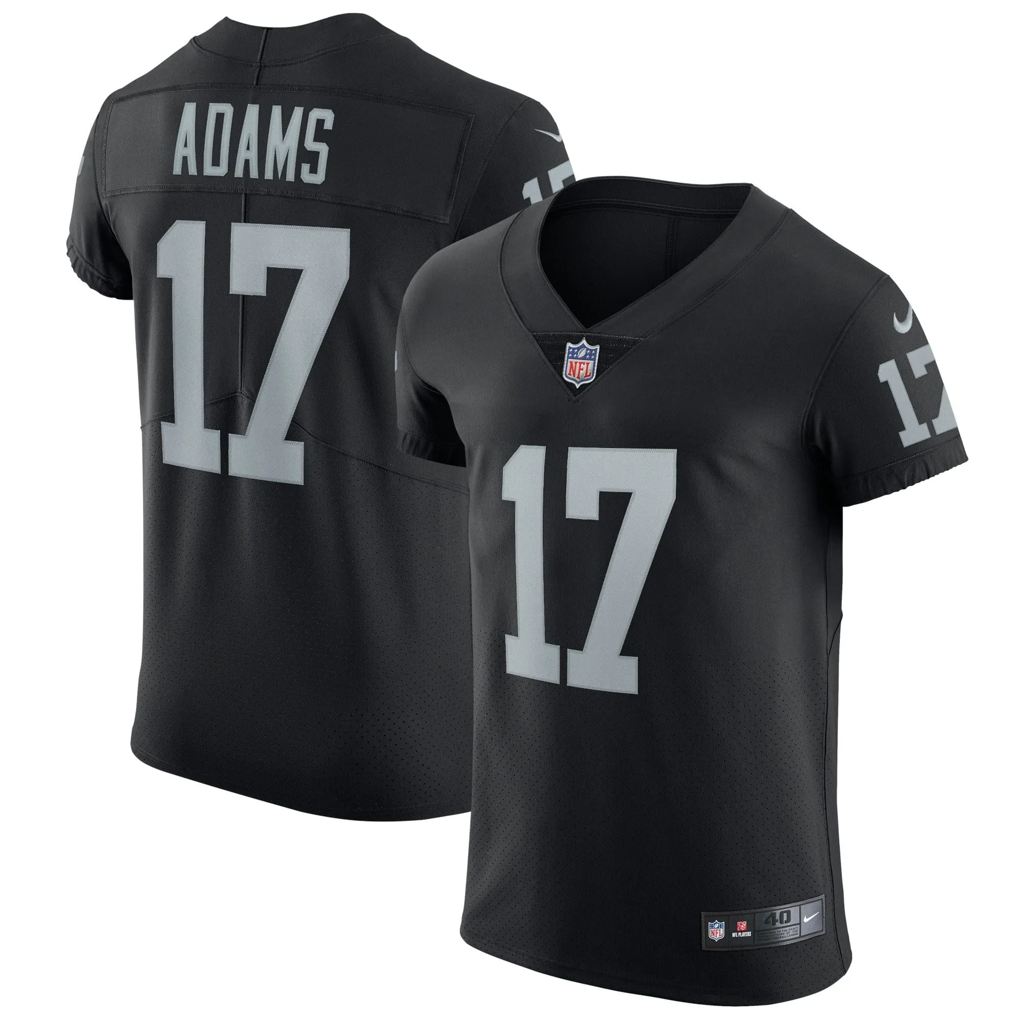 Davante Adams Las Vegas Raiders  Vapor Elite Jersey - Black