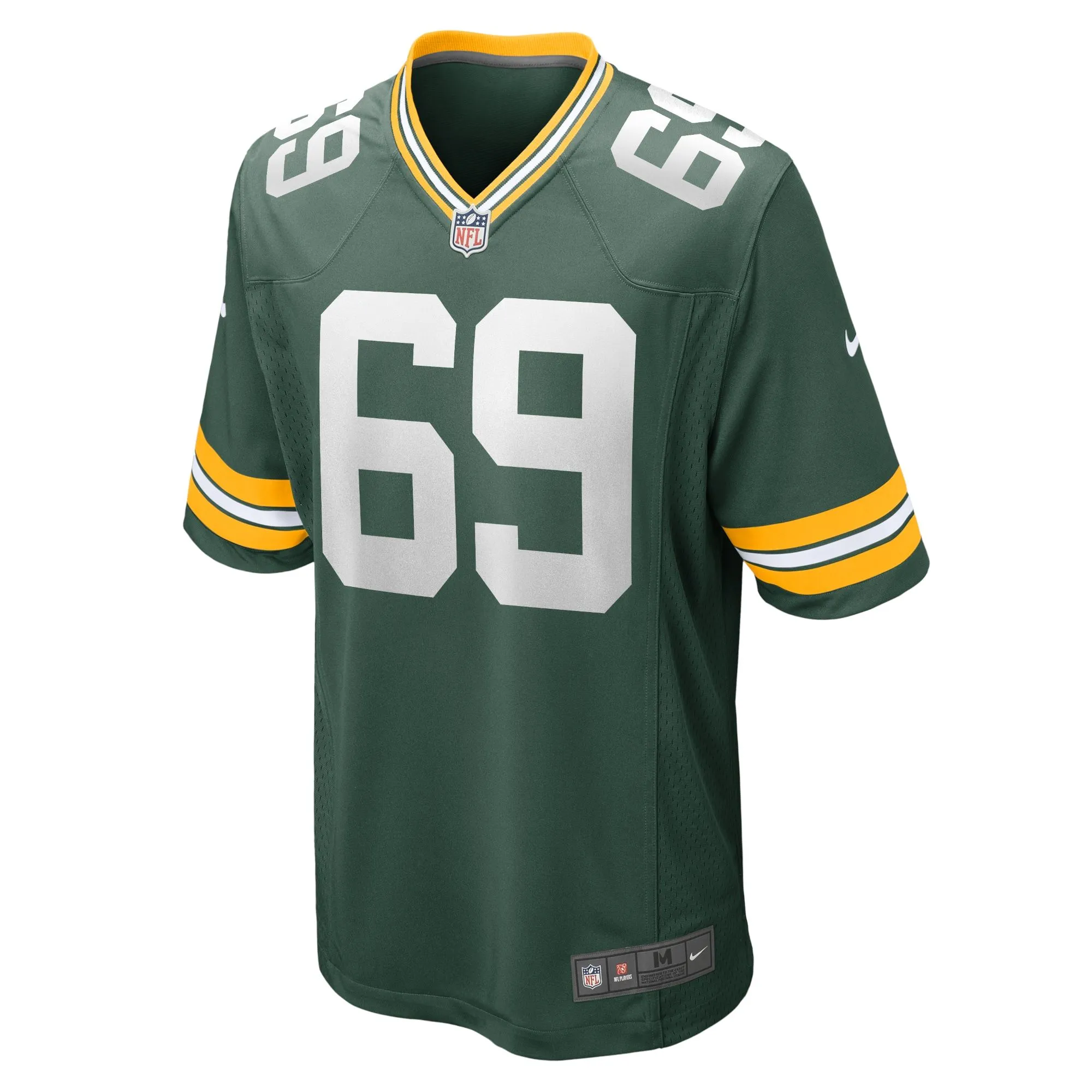 David Bakhtiari Green Bay Packers  Game Team Jersey - Green