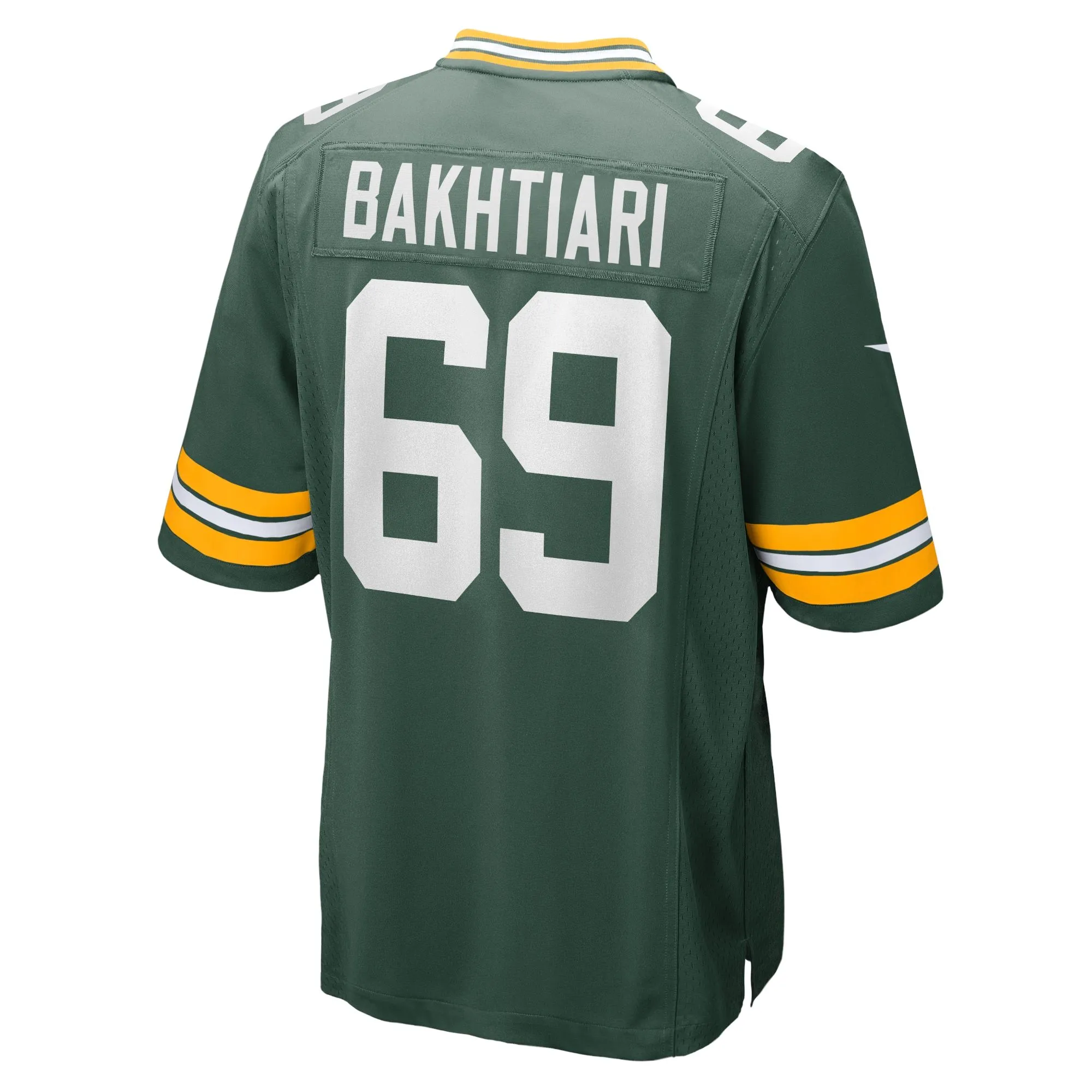 David Bakhtiari Green Bay Packers  Game Team Jersey - Green