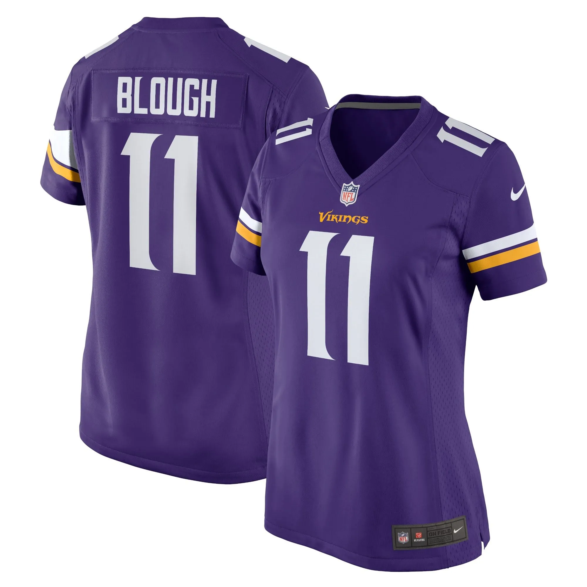 David Blough Minnesota Vikings  Women's Home Game Player Jersey - Purple