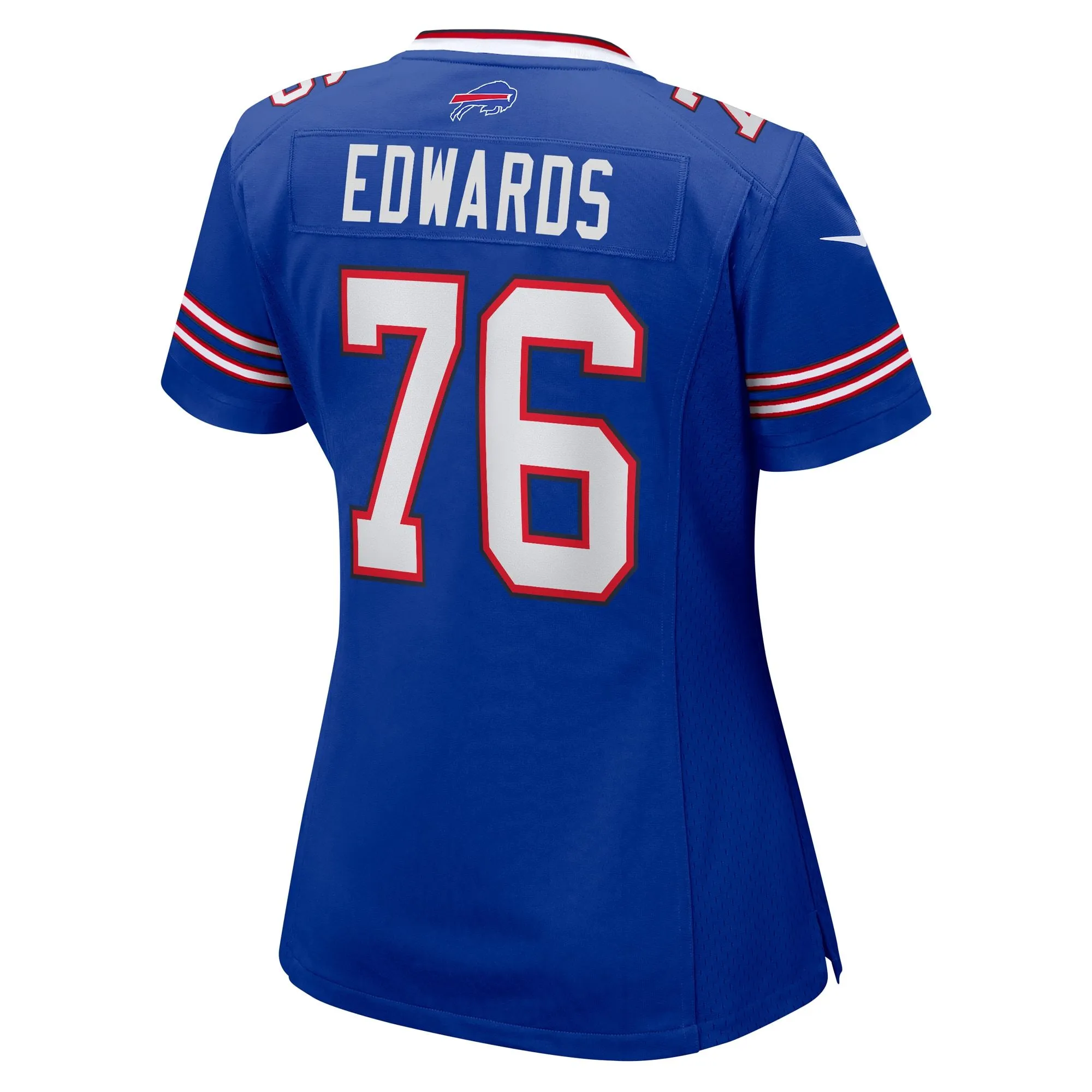 David Edwards Buffalo Bills  Women's Game Jersey - Royal