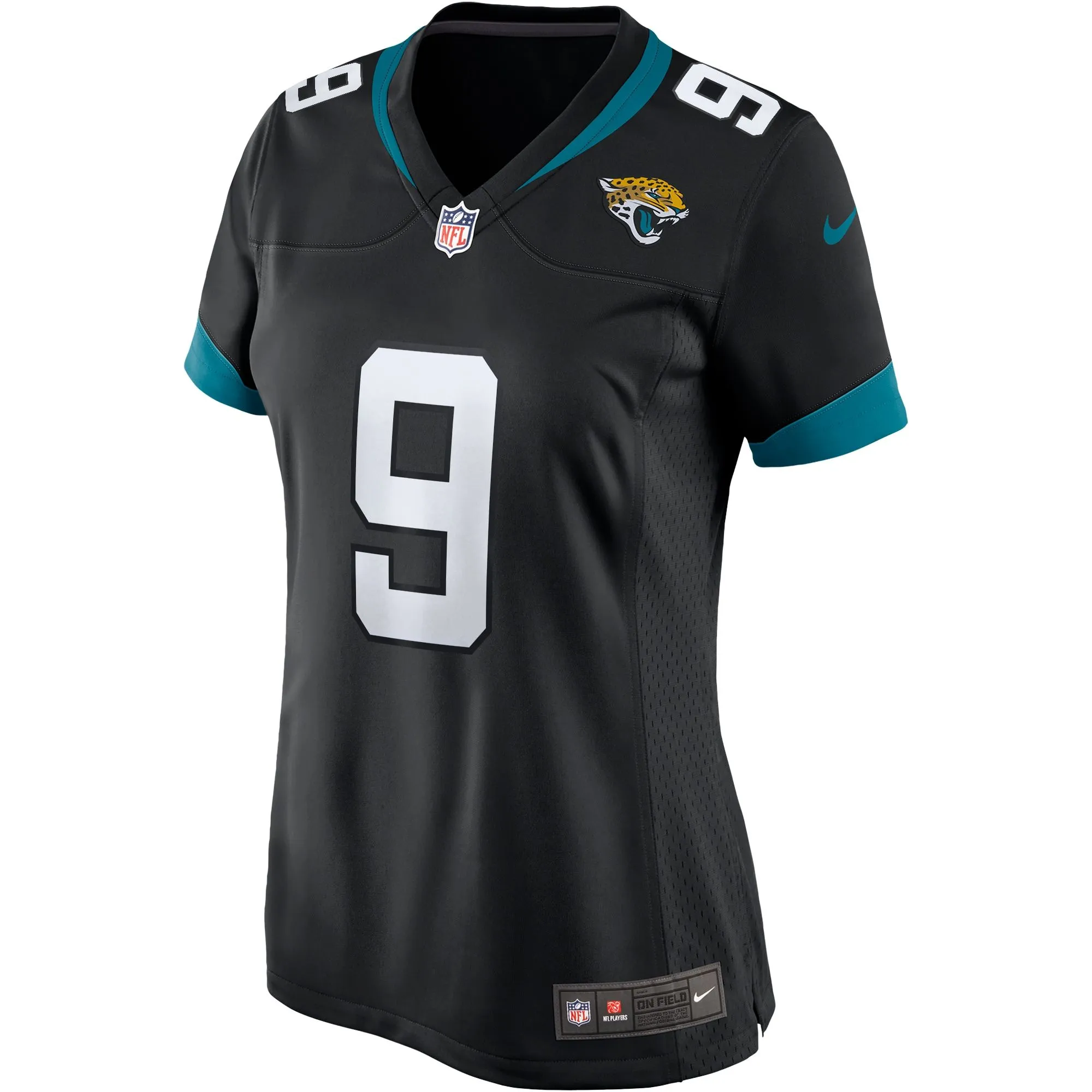 David Garrard Jacksonville Jaguars  Women's Game Retired Player Jersey - Black