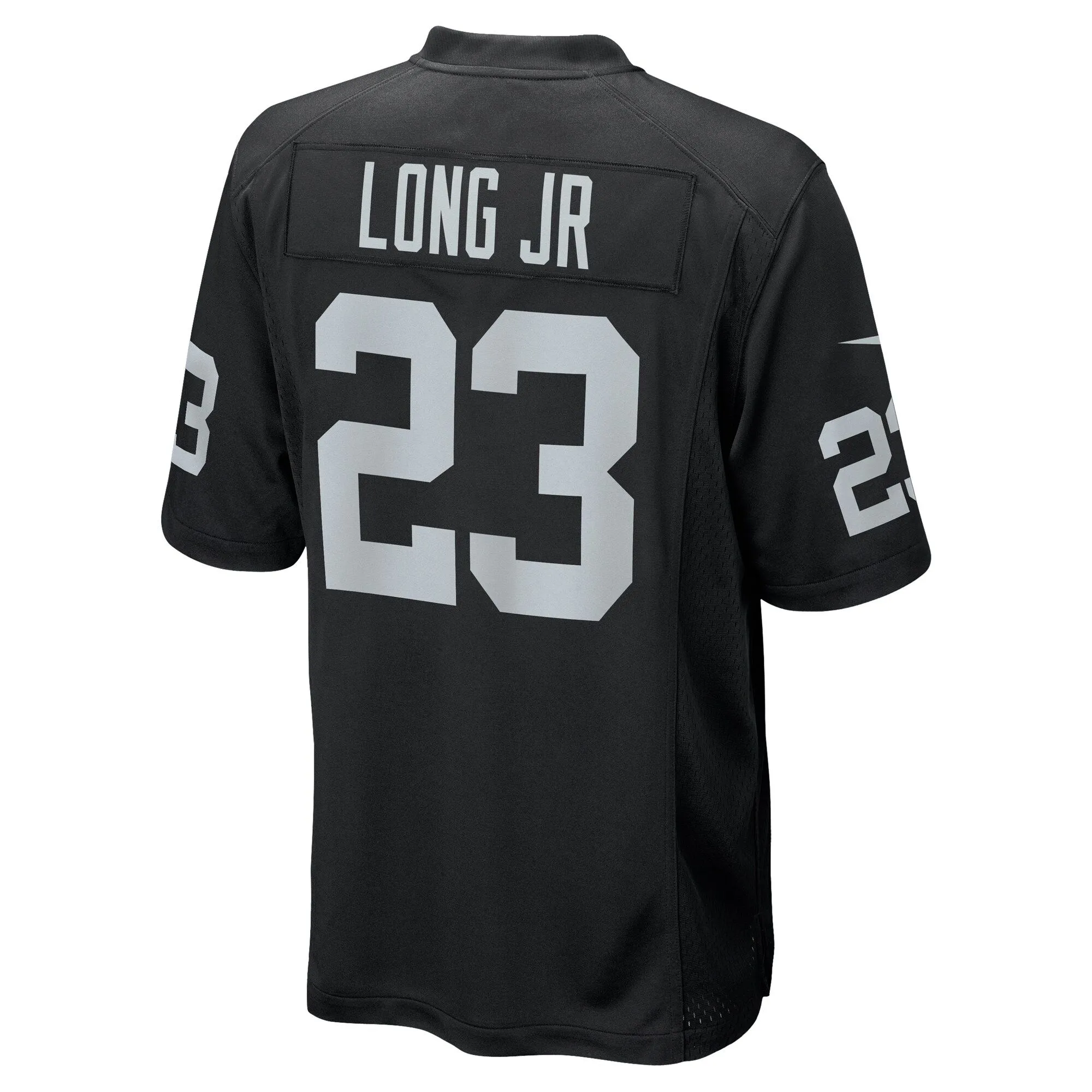 David Long Jr. Las Vegas Raiders  Team Game Jersey -  Black