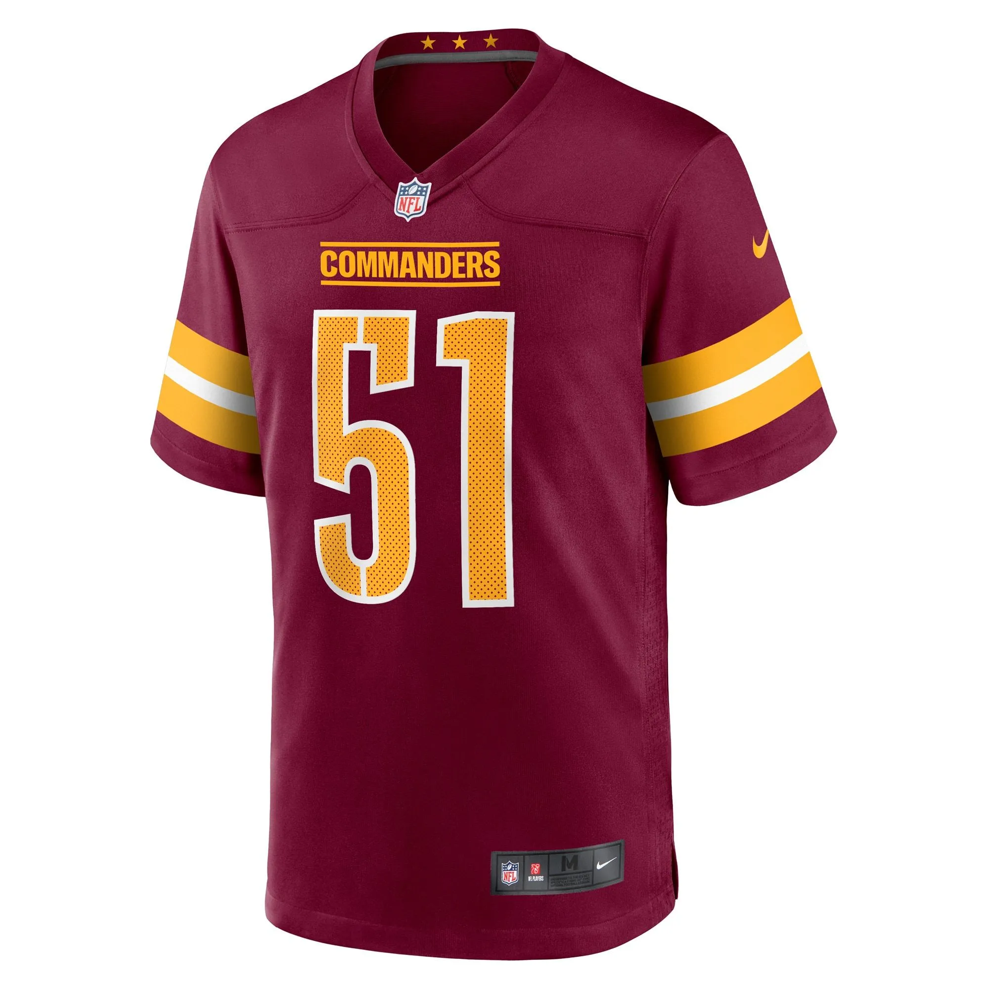 David Mayo Washington Commanders  Game Player Jersey - Burgundy