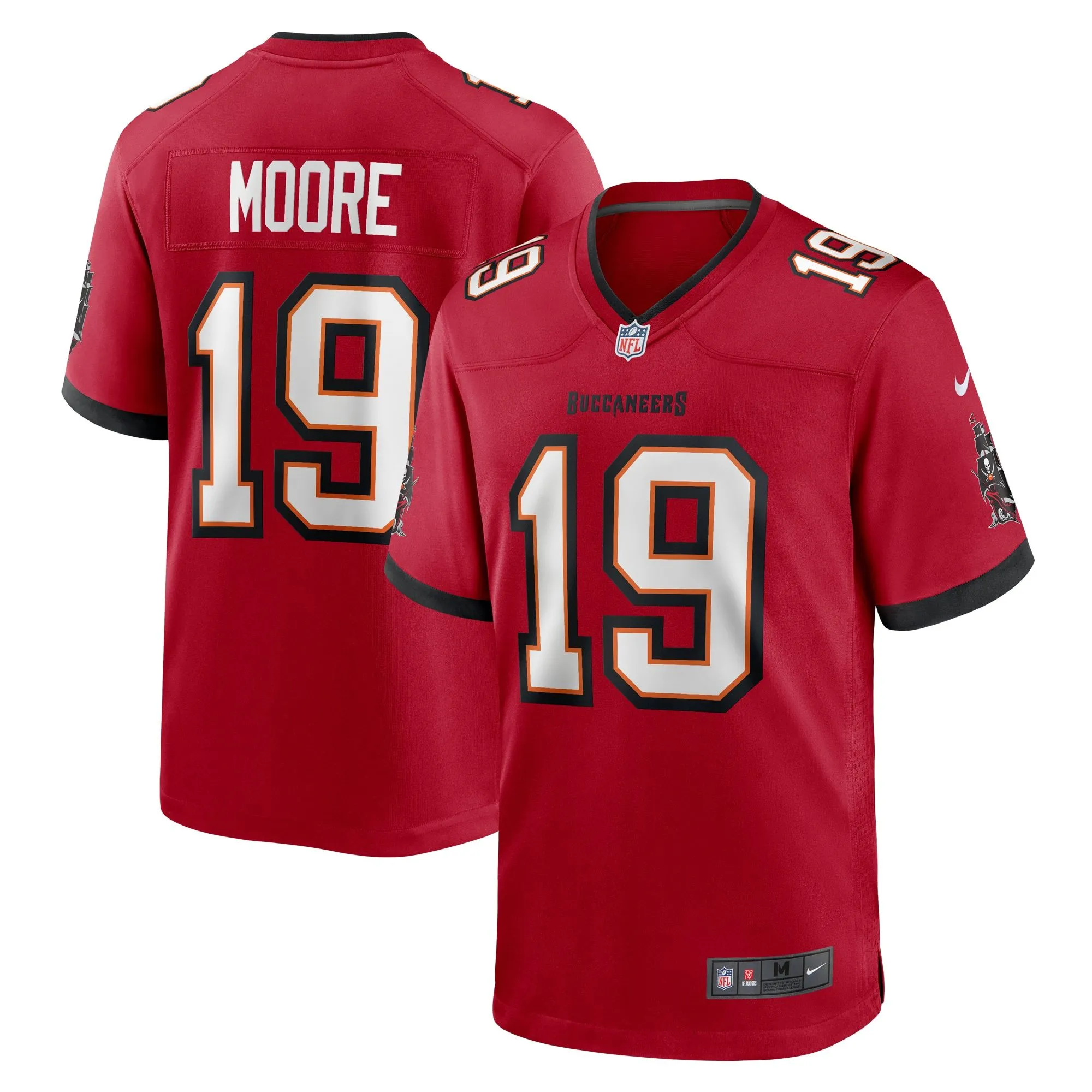 David Moore Tampa Bay Buccaneers   Game Jersey -  Red