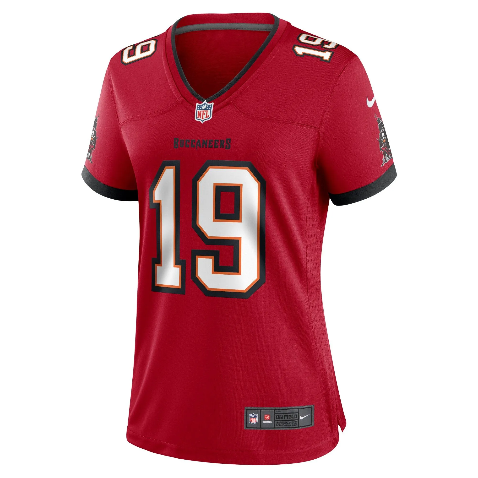 David Moore Tampa Bay Buccaneers  Women's  Game Jersey -  Red