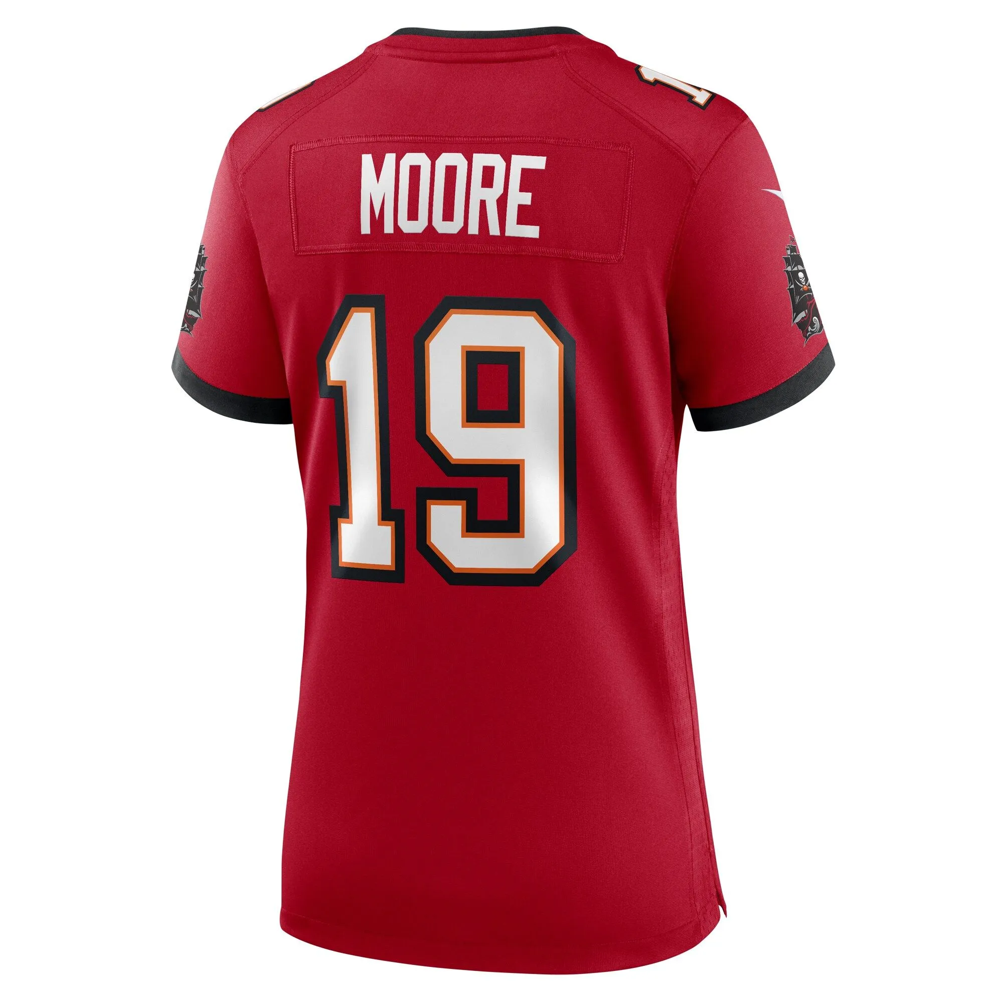 David Moore Tampa Bay Buccaneers  Women's  Game Jersey -  Red