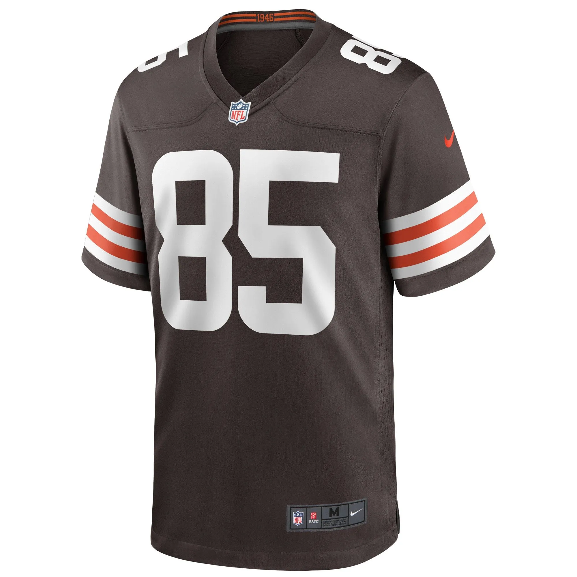 David Njoku Cleveland Browns  Player Game Jersey - Brown