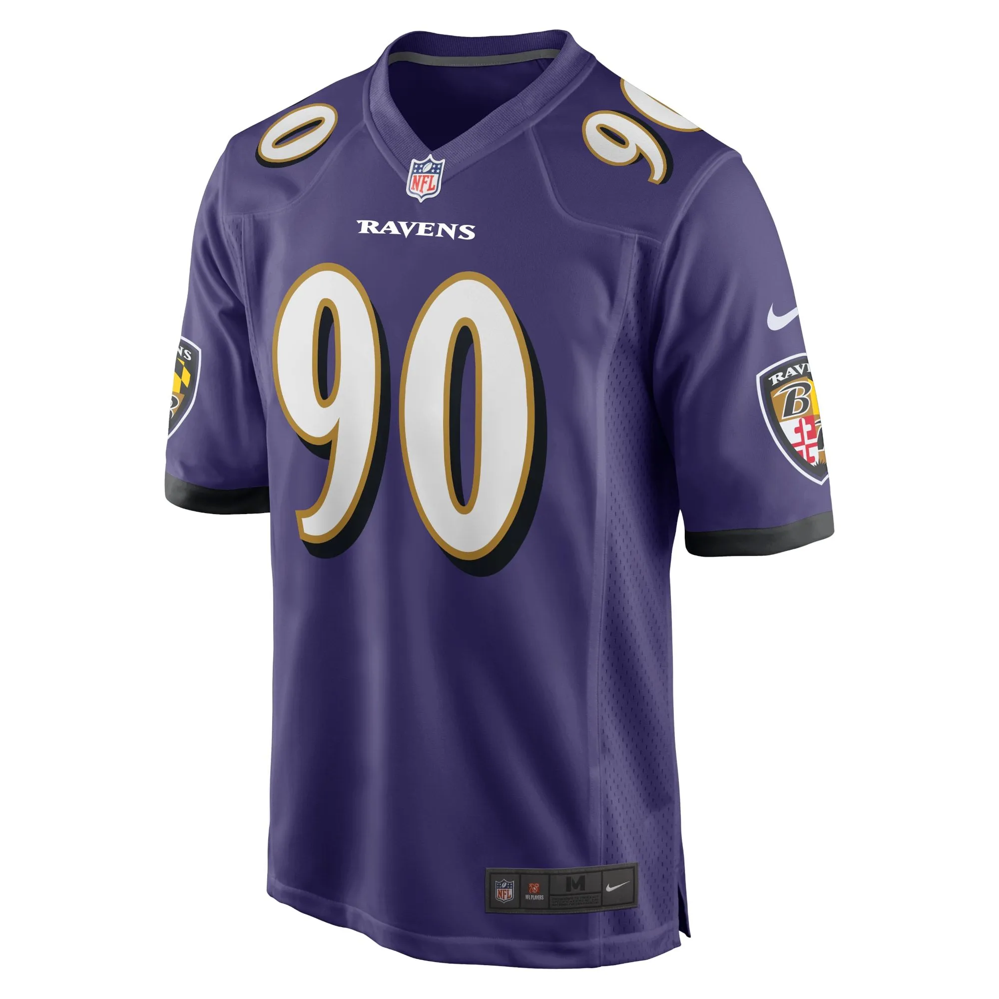 David Ojabo Baltimore Ravens  Player Game Jersey - Purple