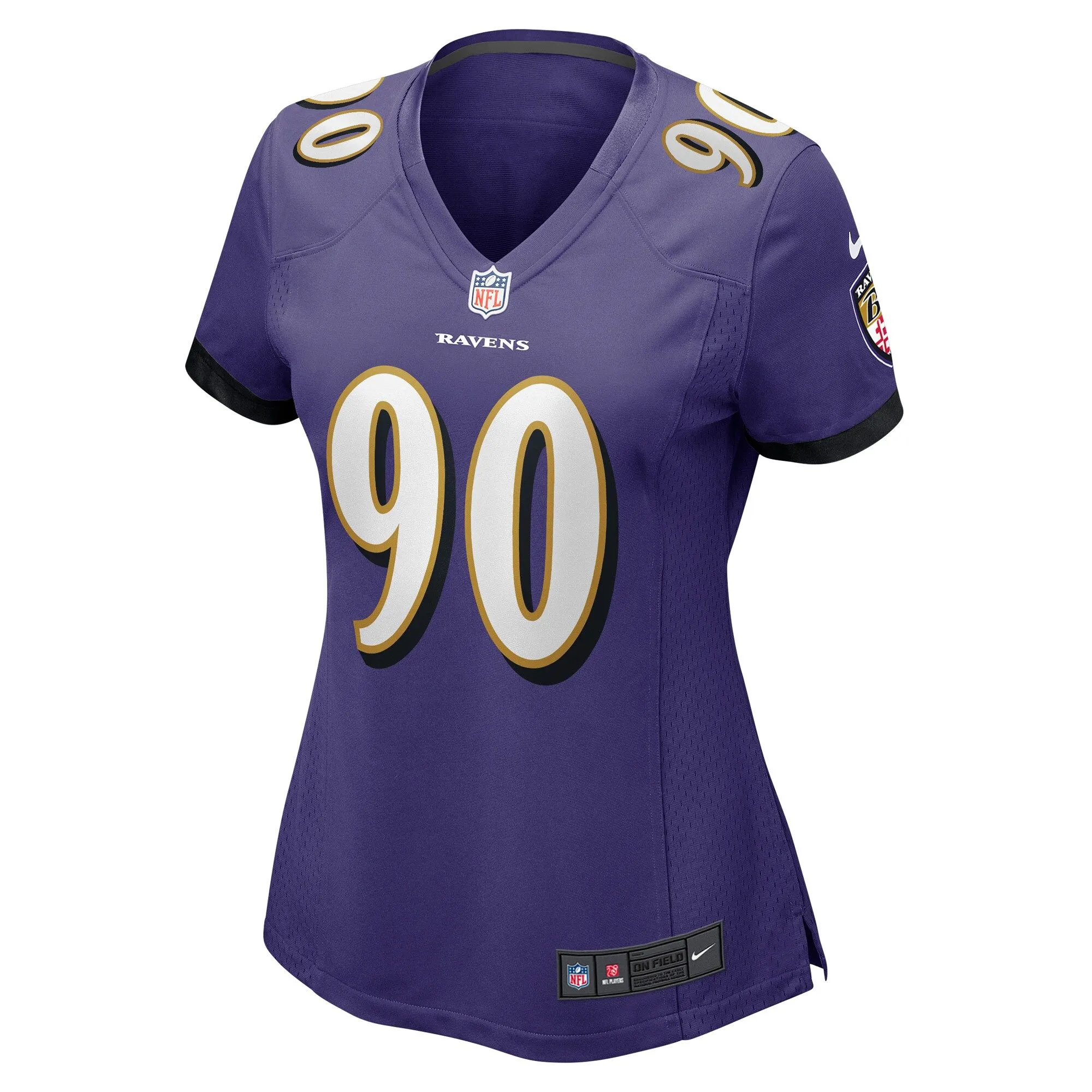 David Ojabo Baltimore Ravens  Women's Game Player Jersey - Purple