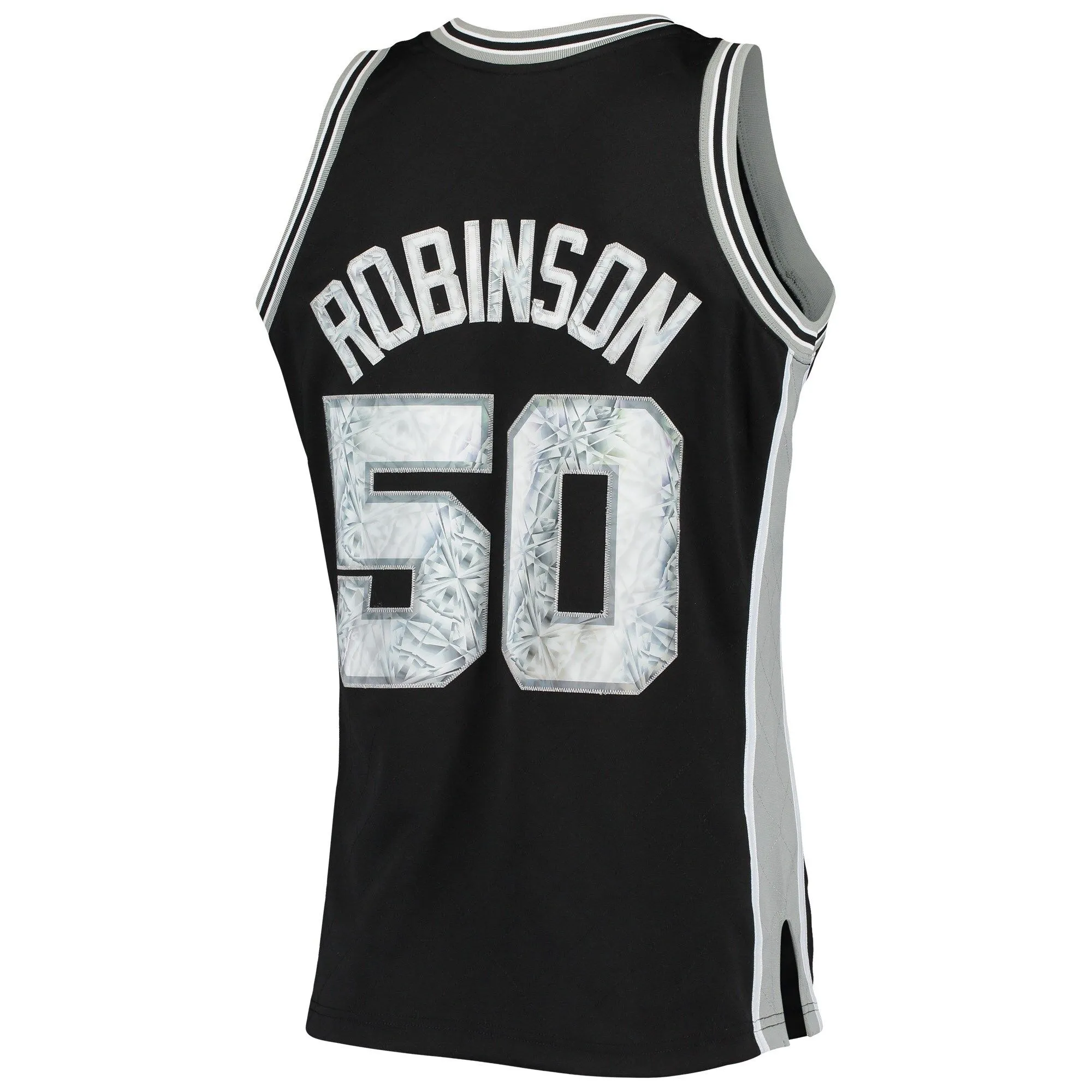 David Robinson San Antonio Spurs Mitchell & Ness 1998/99 Hardwood Classics NBA 75th Anniversary Diamond Swingman Jersey - Black