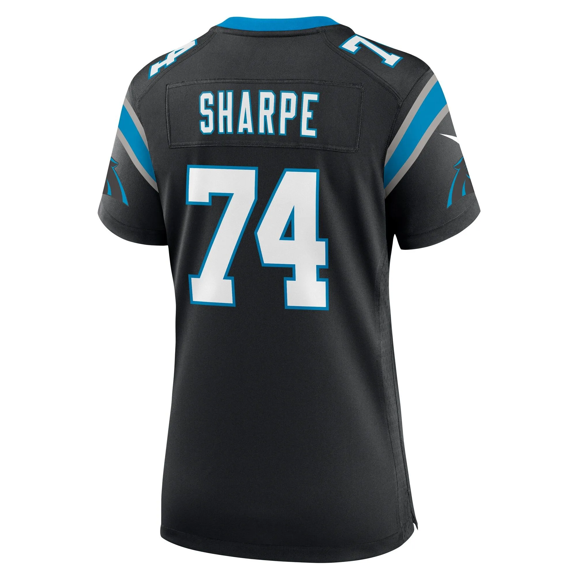 David Sharpe Carolina Panthers  Women's Team Game Jersey -  Black