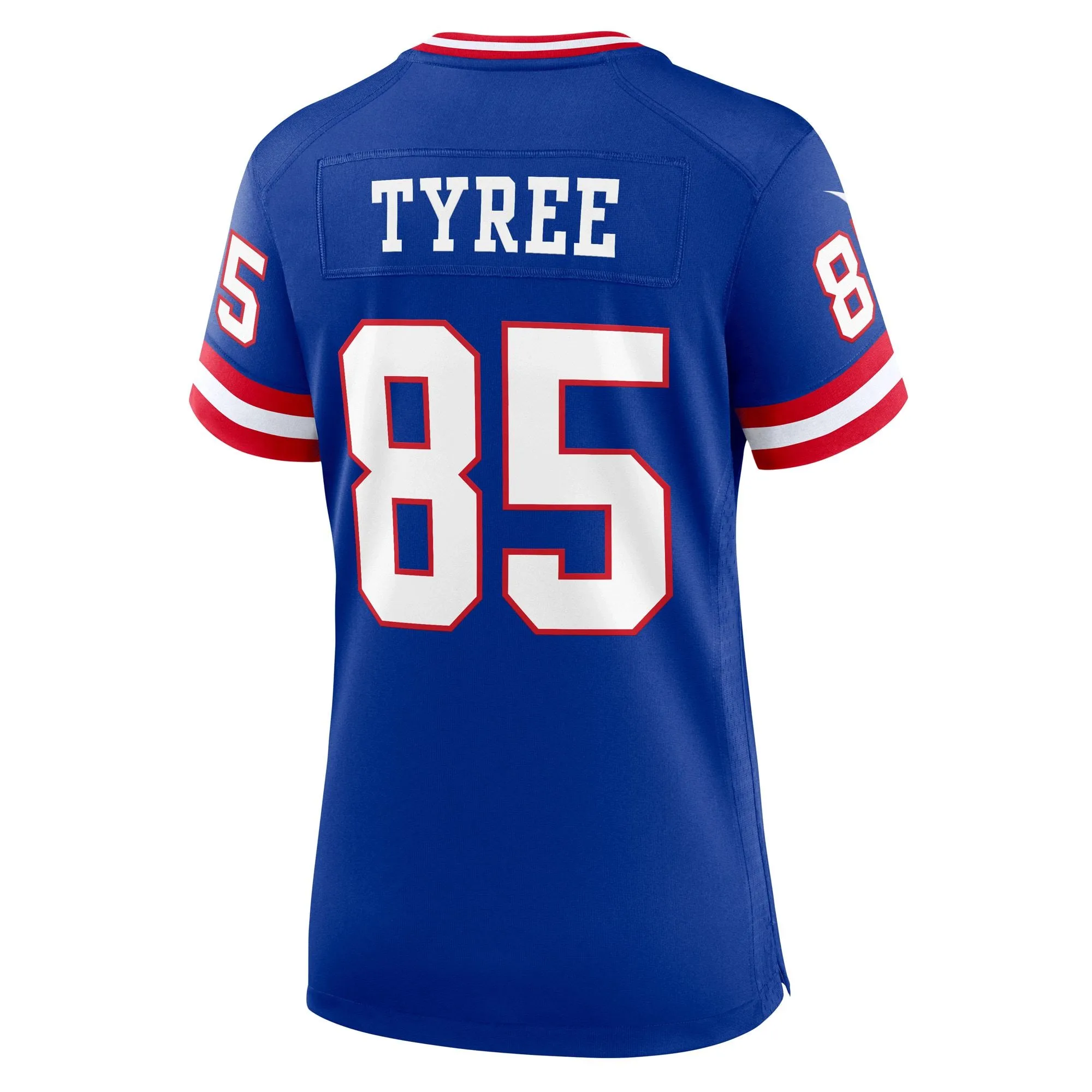 David Tyree New York Giants  Women's Classic Retired Player Game Jersey - Royal