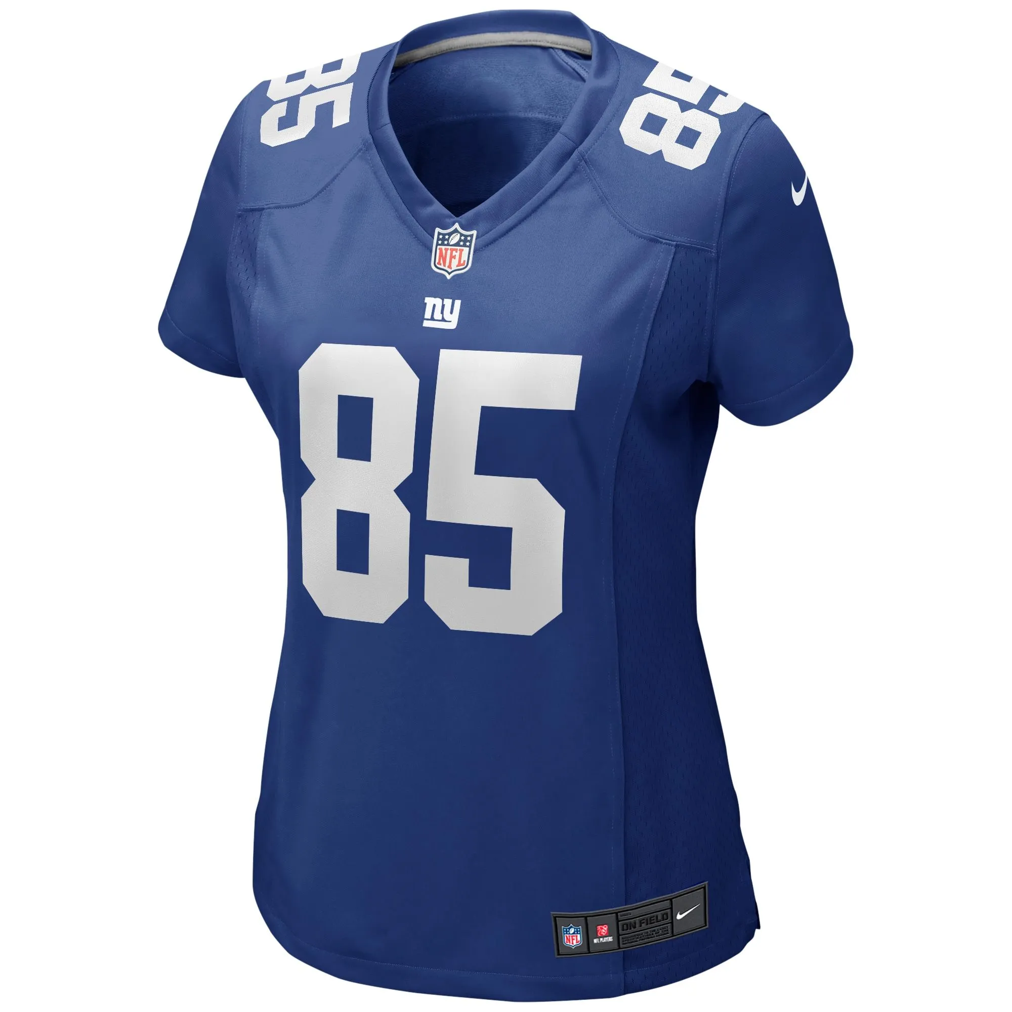 David Tyree New York Giants  Women's Game Retired Player Jersey - Royal