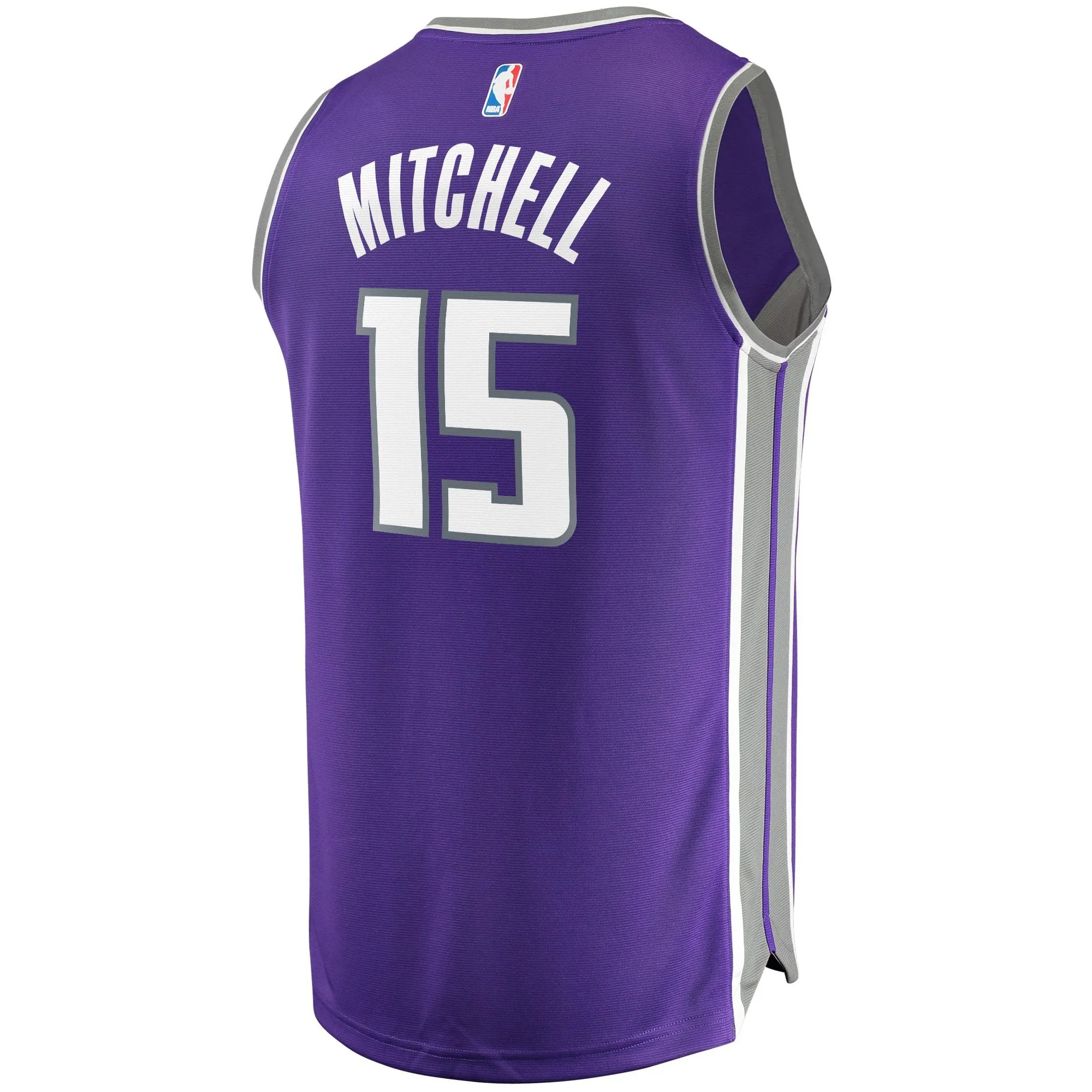 Davion Mitchell Sacramento Kings Fanatics Branded Youth Fast Break Replica Jersey Purple - Icon Edition